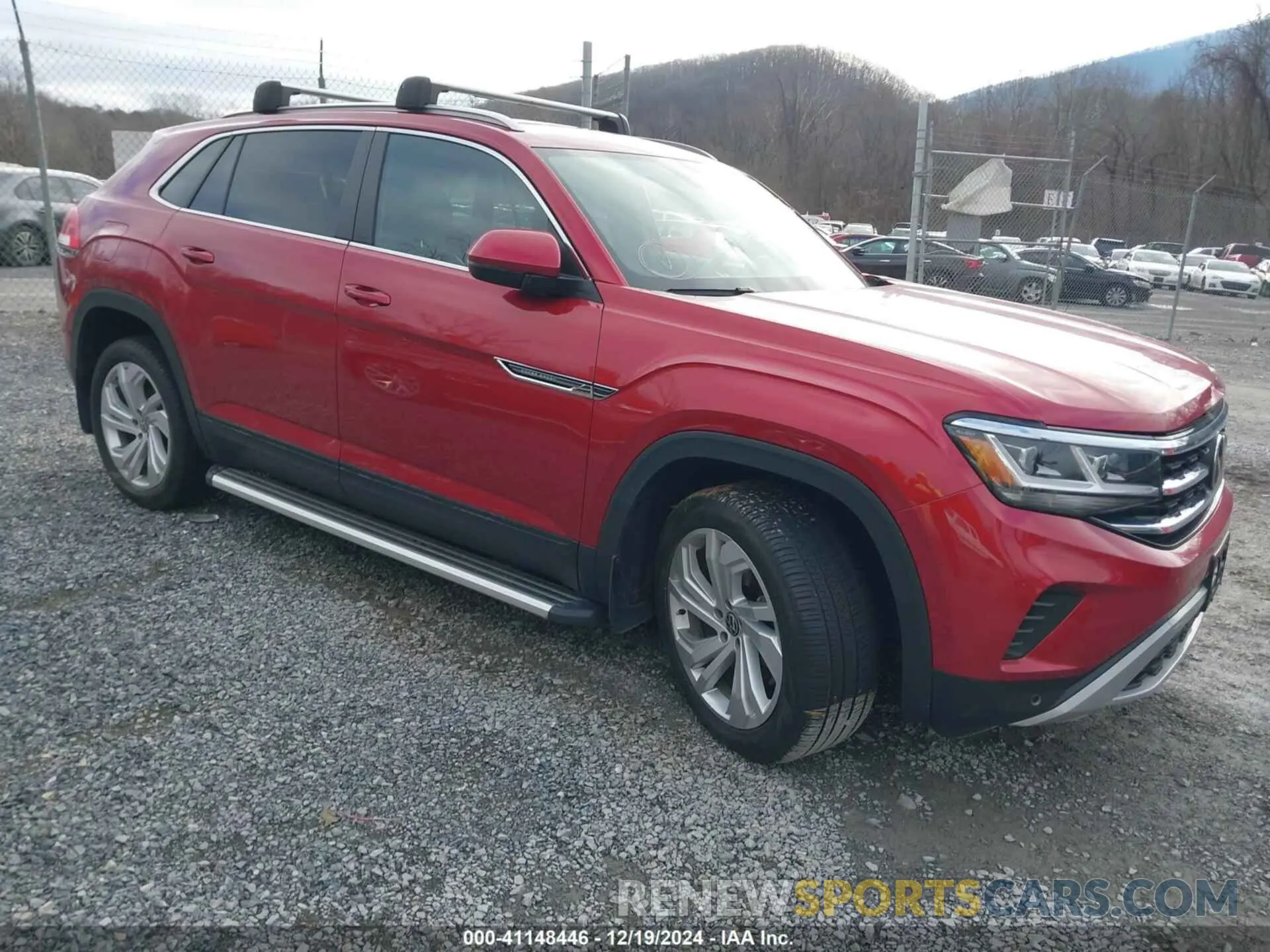 1 Photograph of a damaged car 1V2BE2CA7MC209782 VOLKSWAGEN ATLAS CROSS SPORT 2021