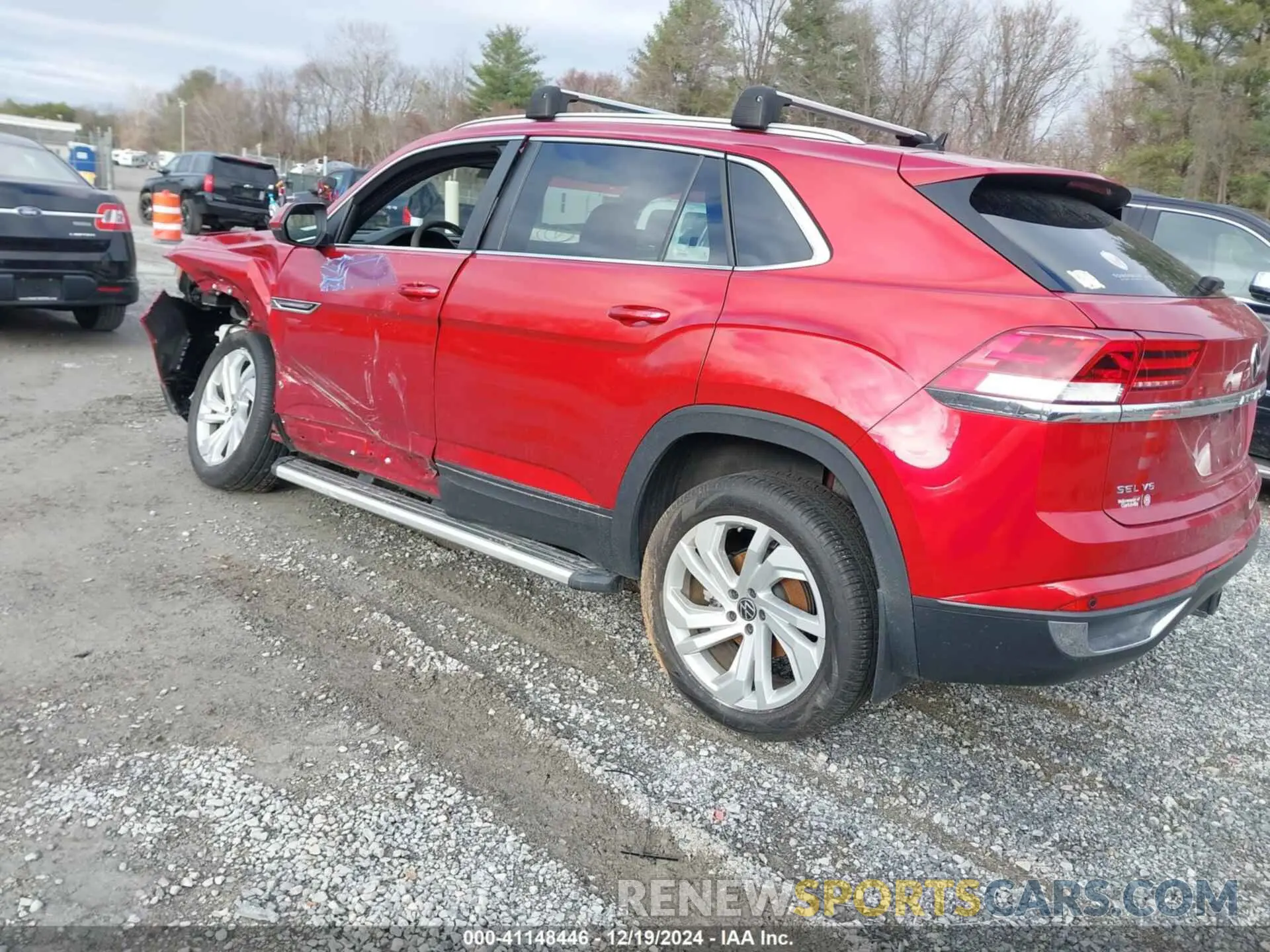 3 Photograph of a damaged car 1V2BE2CA7MC209782 VOLKSWAGEN ATLAS CROSS SPORT 2021