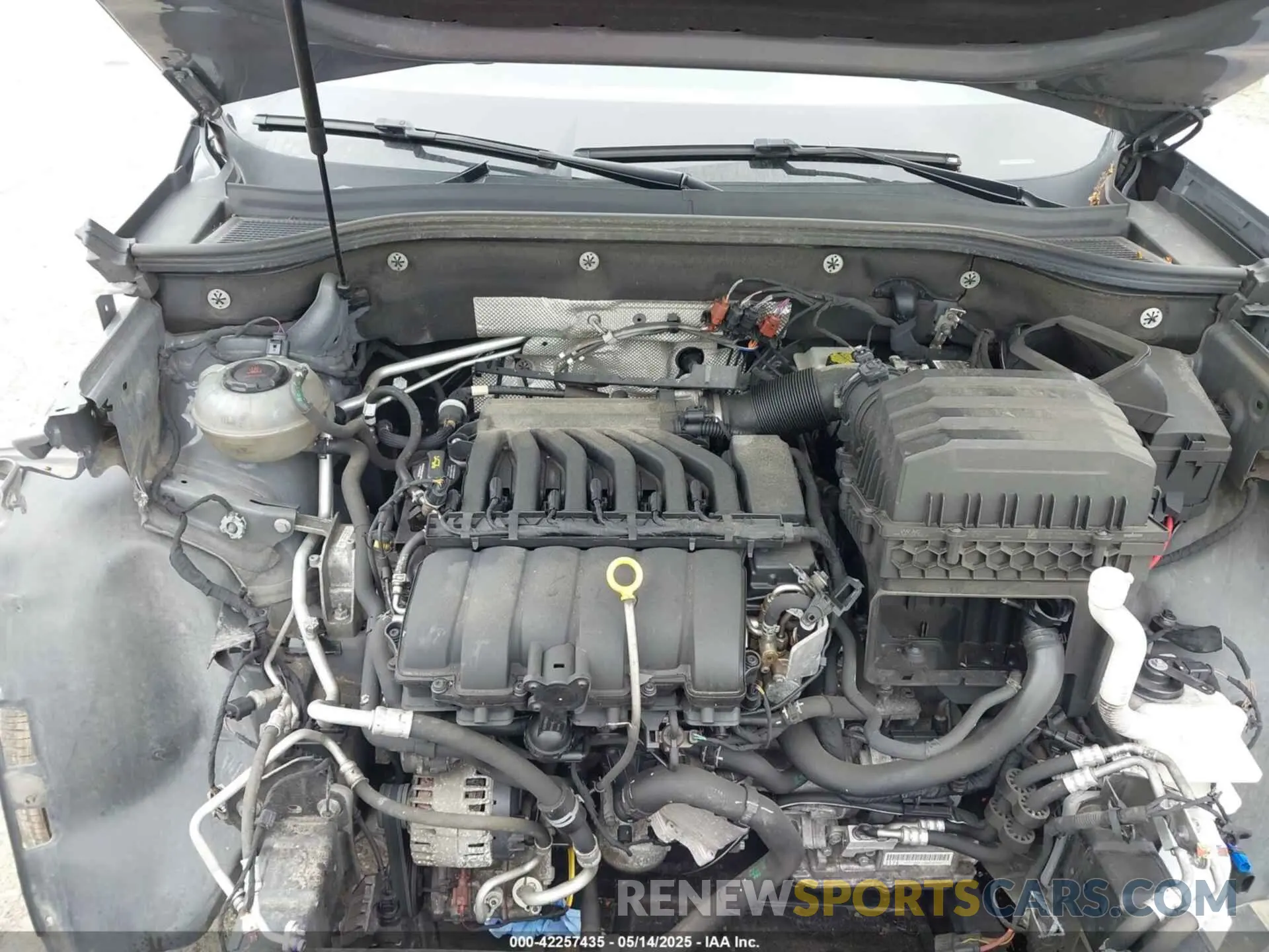 10 Photograph of a damaged car 1V2FE2CA0MC223881 VOLKSWAGEN ATLAS CROSS SPORT 2021