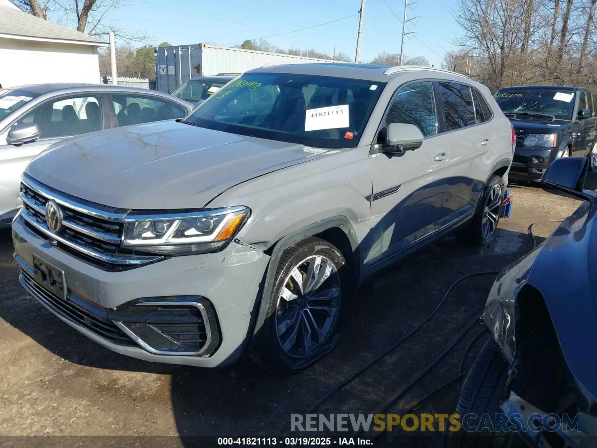 6 Photograph of a damaged car 1V2FE2CA7MC215521 VOLKSWAGEN ATLAS CROSS SPORT 2021