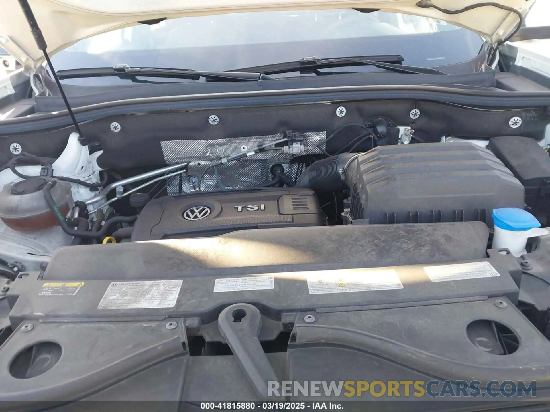 10 Photograph of a damaged car 1V2GC2CA1MC228064 VOLKSWAGEN ATLAS CROSS SPORT 2021