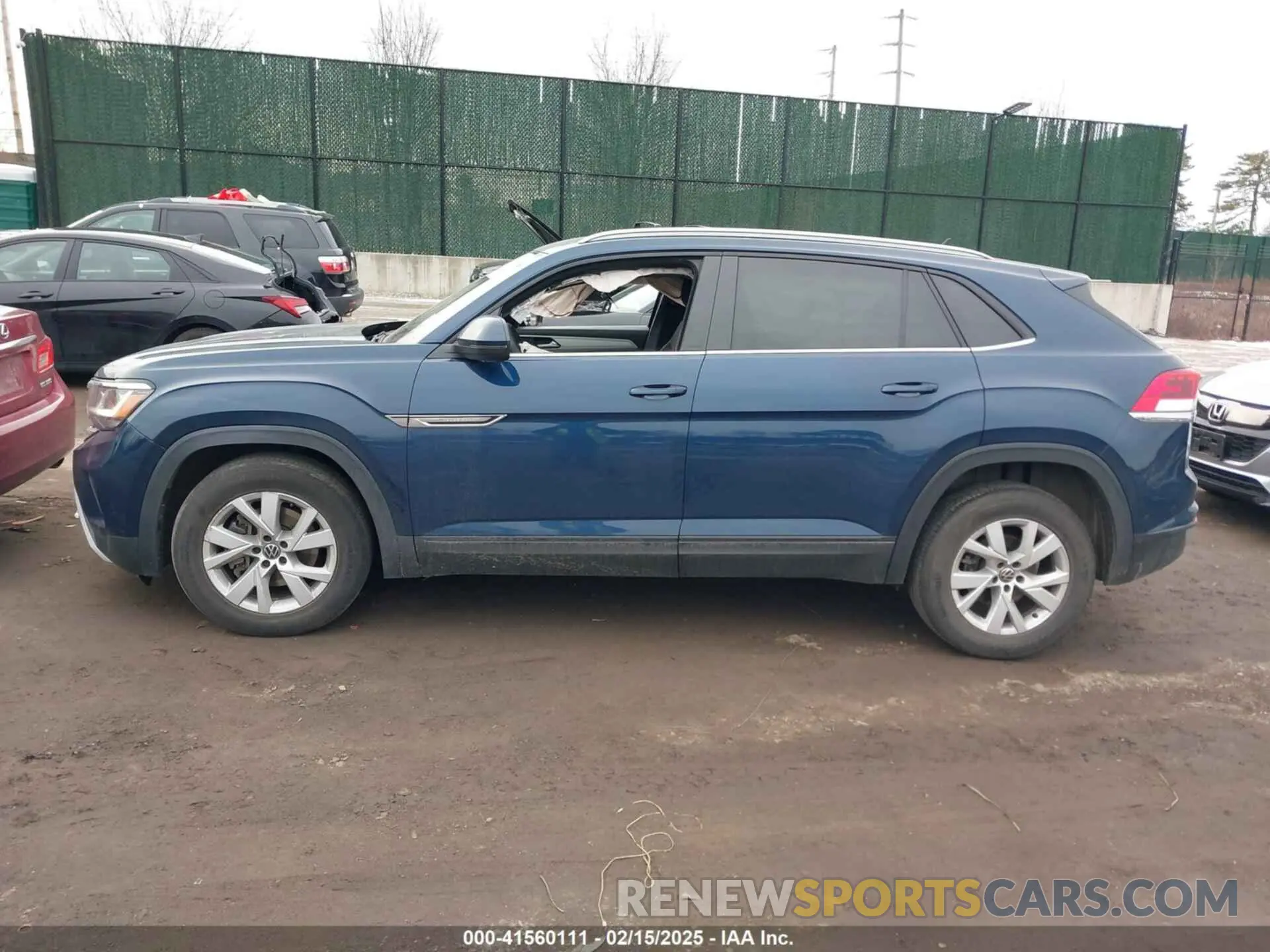 14 Photograph of a damaged car 1V2GC2CA3MC231435 VOLKSWAGEN ATLAS CROSS SPORT 2021