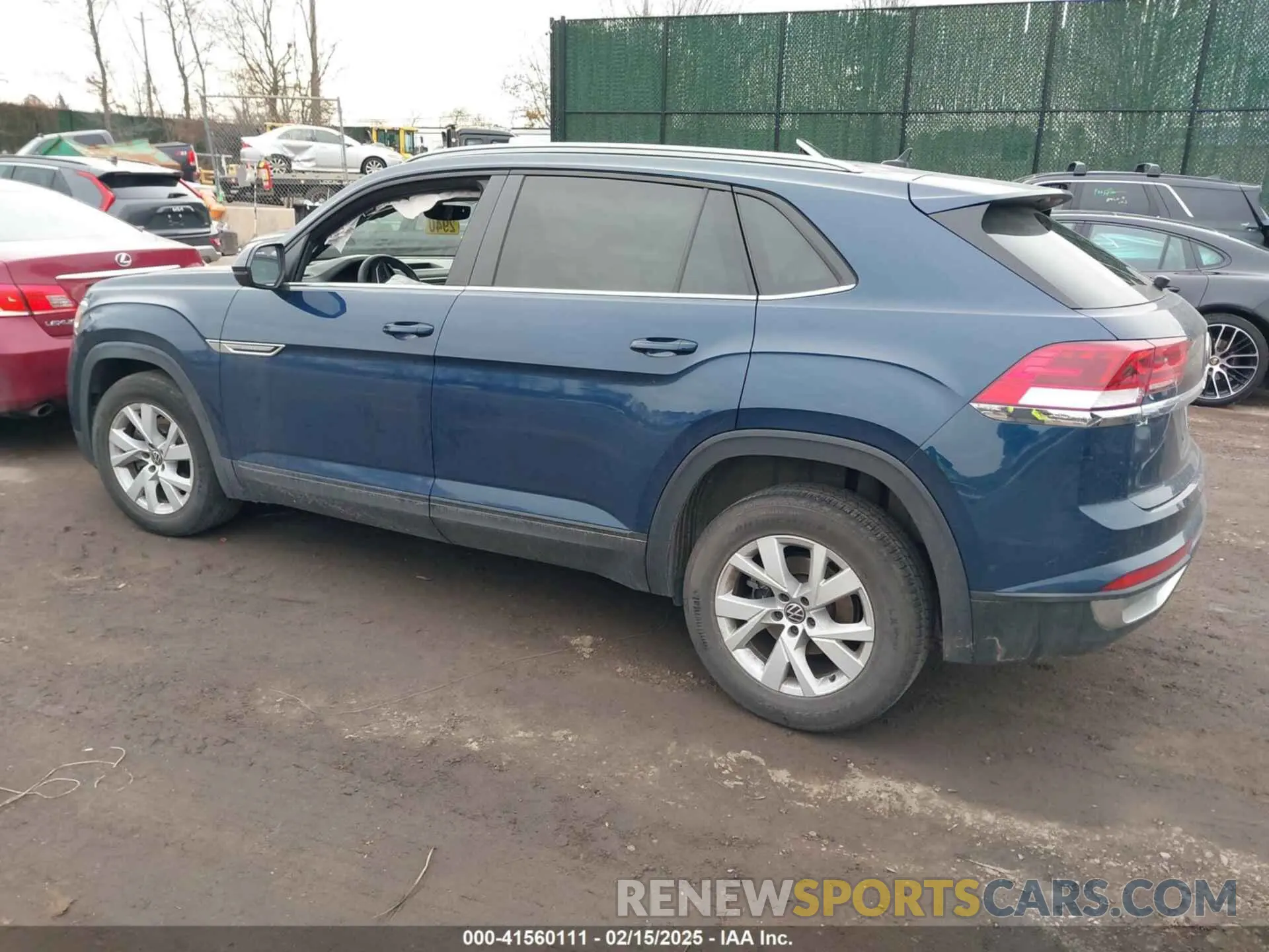3 Photograph of a damaged car 1V2GC2CA3MC231435 VOLKSWAGEN ATLAS CROSS SPORT 2021