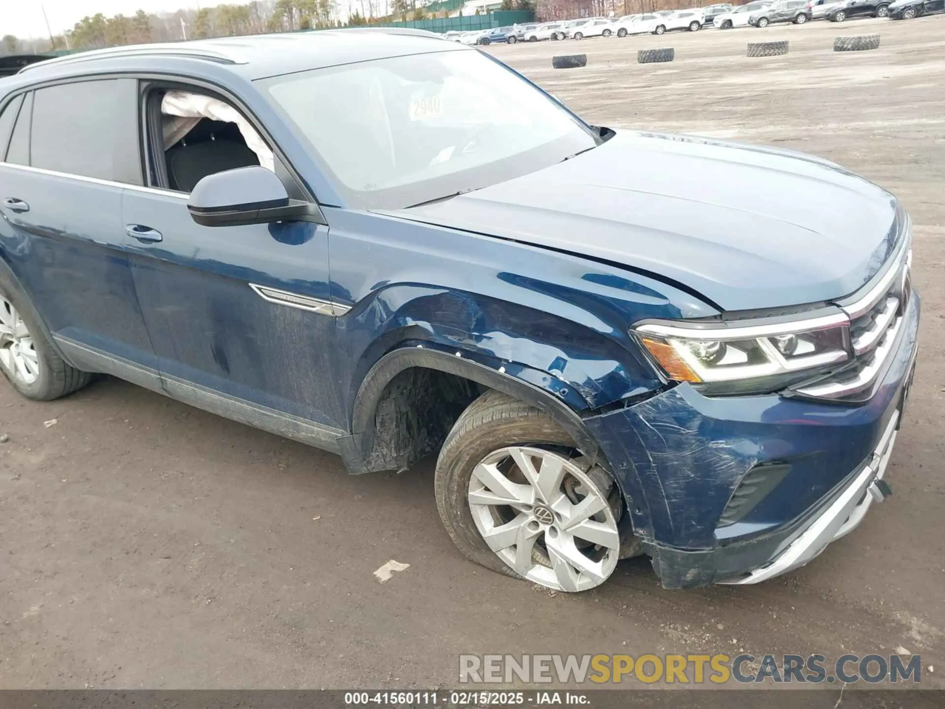 6 Photograph of a damaged car 1V2GC2CA3MC231435 VOLKSWAGEN ATLAS CROSS SPORT 2021
