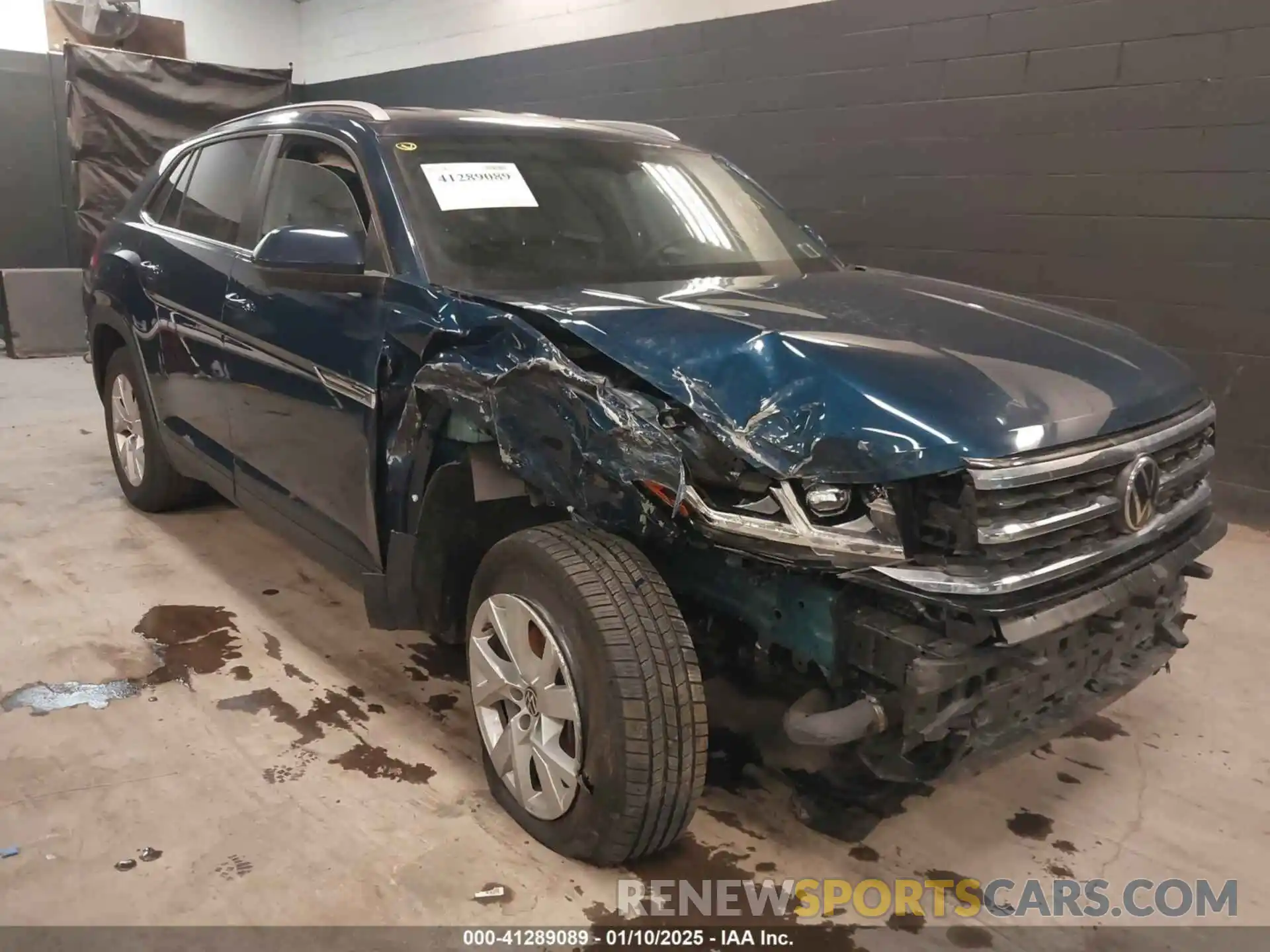 6 Photograph of a damaged car 1V2GC2CA7MC214699 VOLKSWAGEN ATLAS CROSS SPORT 2021