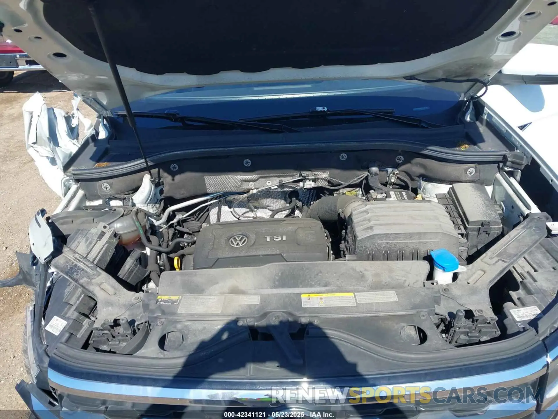 10 Photograph of a damaged car 1V2GC2CAXMC225275 VOLKSWAGEN ATLAS CROSS SPORT 2021