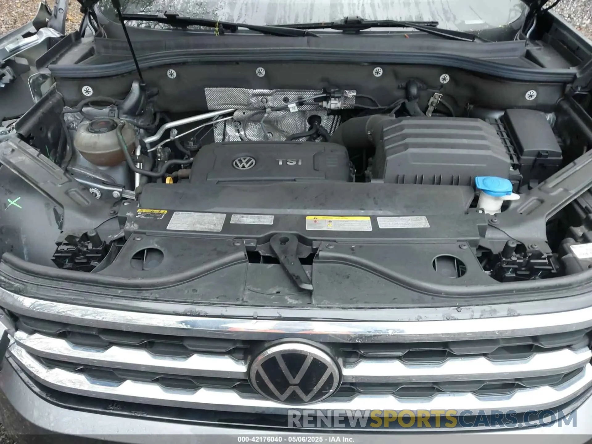 10 Photograph of a damaged car 1V2HC2CA1MC204500 VOLKSWAGEN ATLAS CROSS SPORT 2021