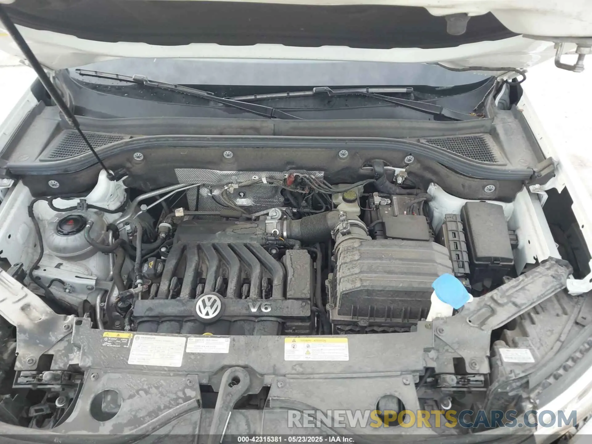10 Photograph of a damaged car 1V2JE2CA4MC232349 VOLKSWAGEN ATLAS CROSS SPORT 2021
