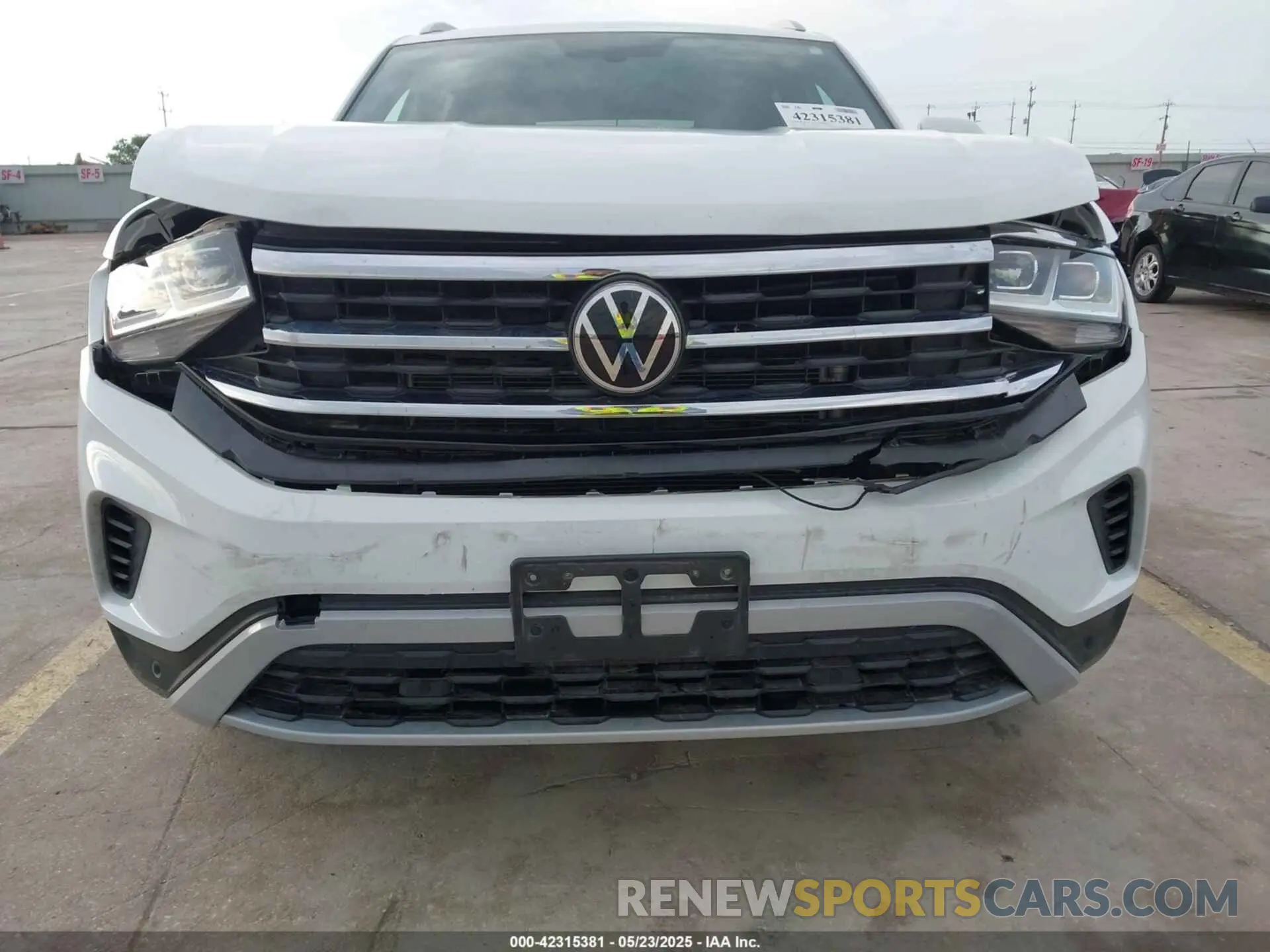 6 Photograph of a damaged car 1V2JE2CA4MC232349 VOLKSWAGEN ATLAS CROSS SPORT 2021