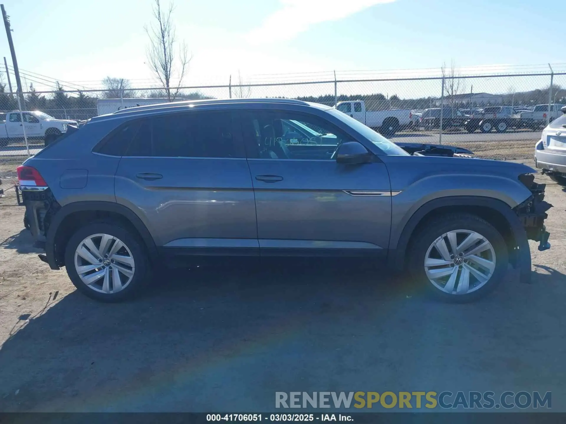 13 Photograph of a damaged car 1V2JE2CA6MC219358 VOLKSWAGEN ATLAS CROSS SPORT 2021