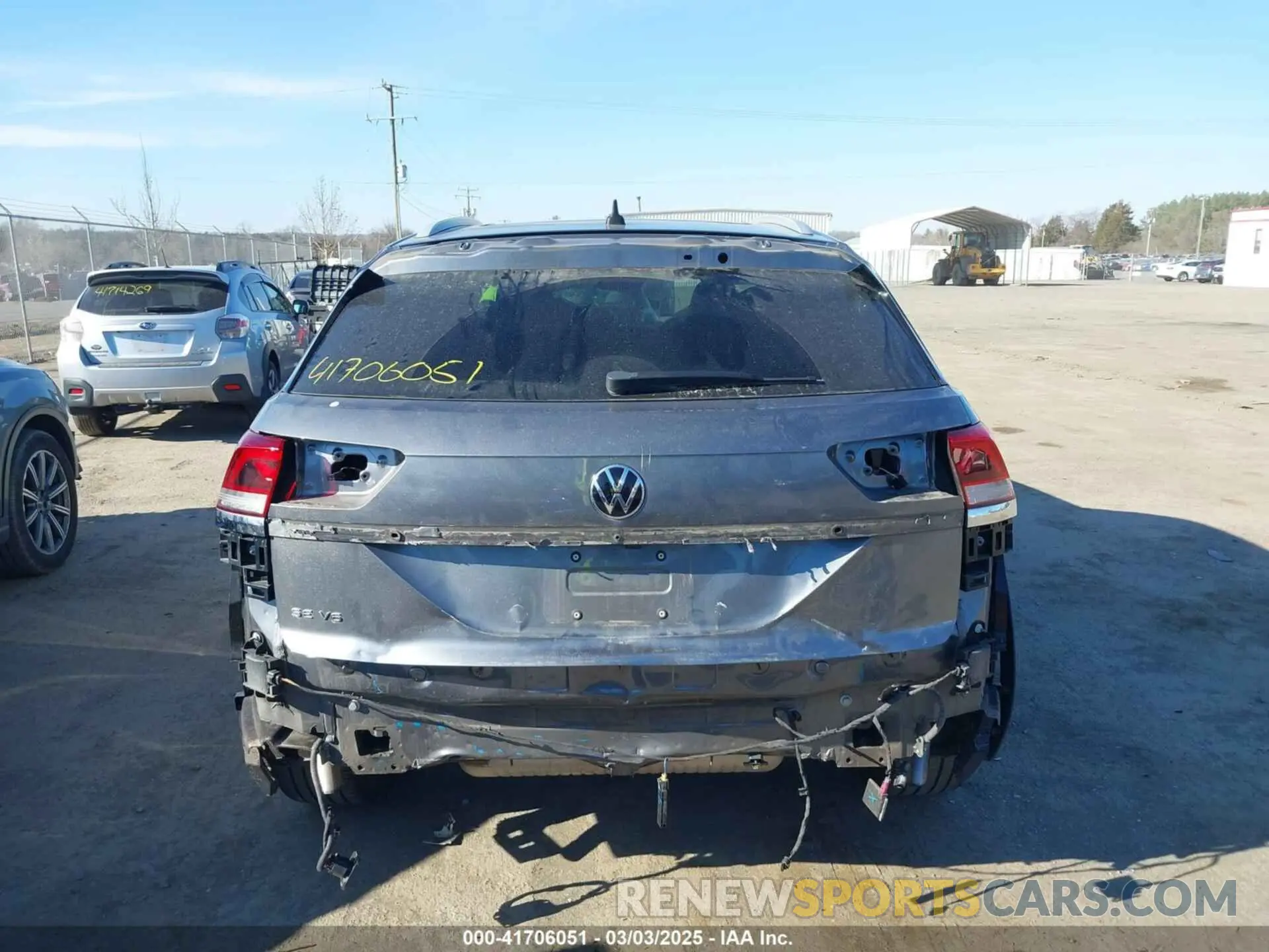 16 Photograph of a damaged car 1V2JE2CA6MC219358 VOLKSWAGEN ATLAS CROSS SPORT 2021
