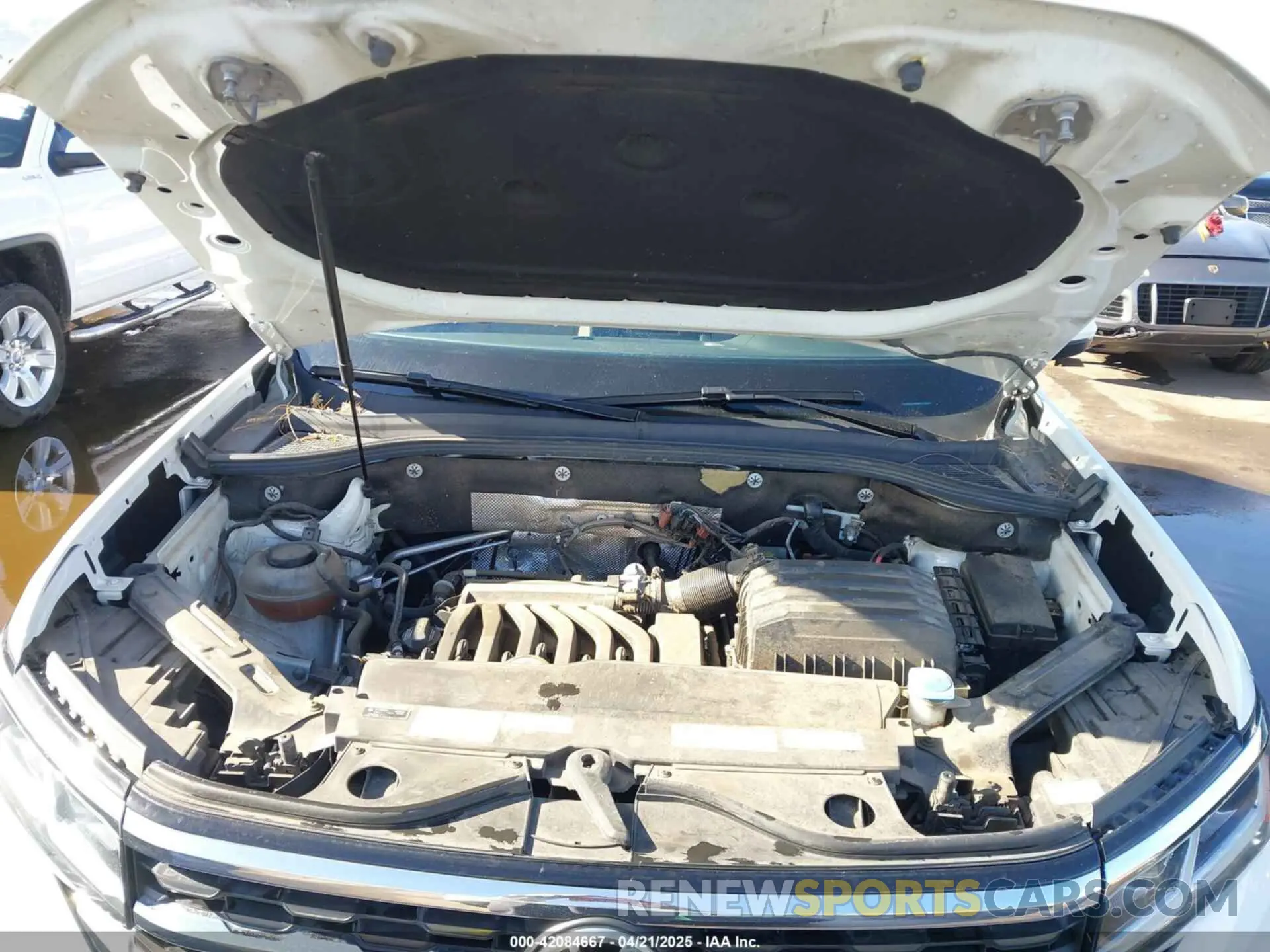 10 Photograph of a damaged car 1V2KE2CA0MC216685 VOLKSWAGEN ATLAS CROSS SPORT 2021
