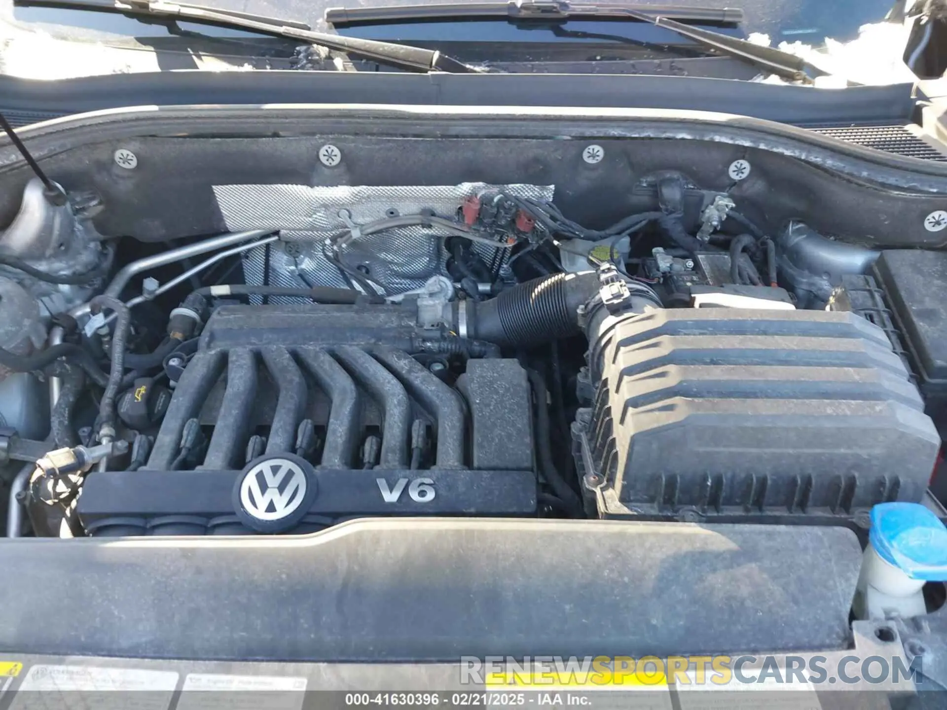 10 Photograph of a damaged car 1V2KE2CA4MC228516 VOLKSWAGEN ATLAS CROSS SPORT 2021