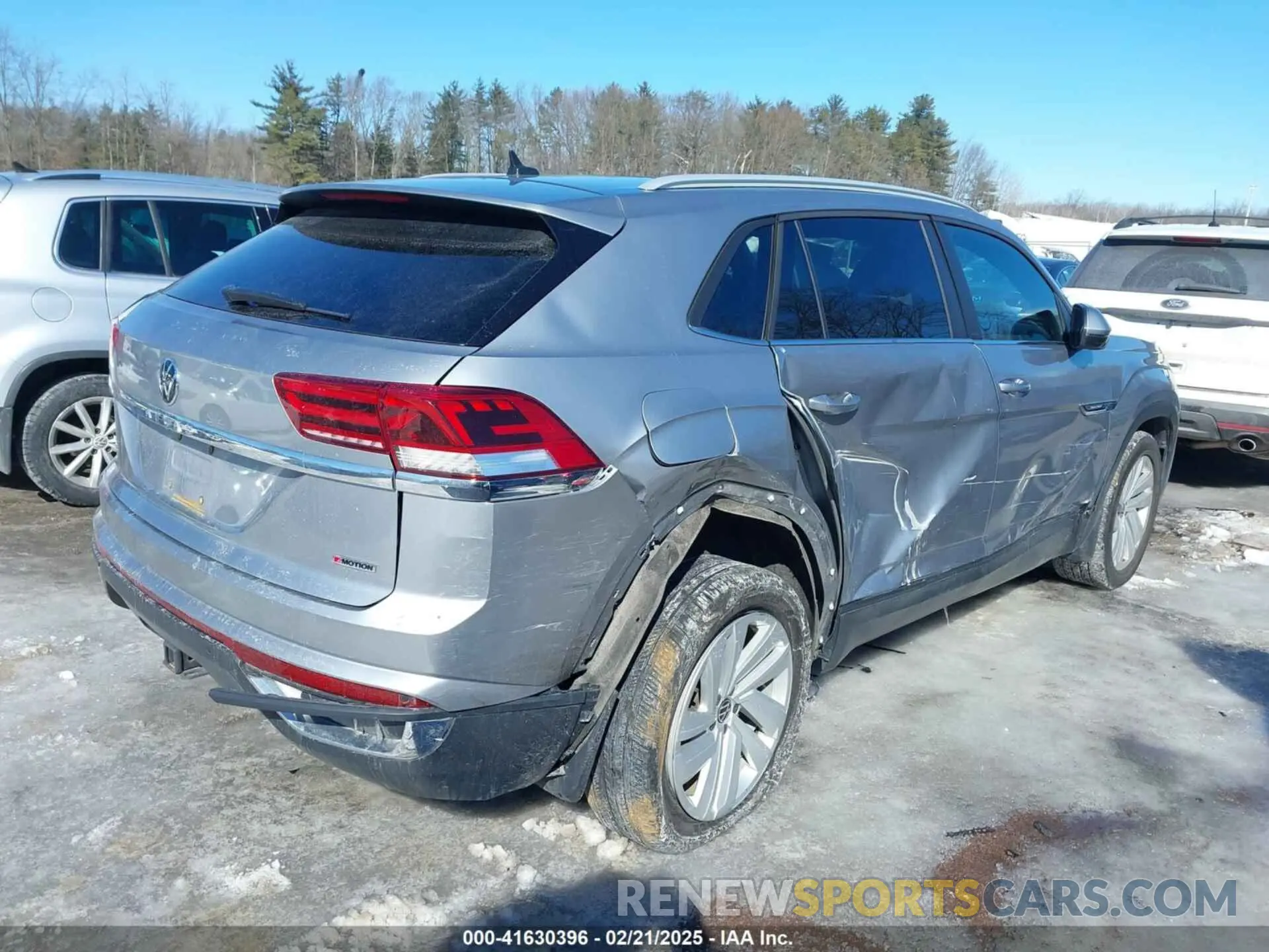 6 Photograph of a damaged car 1V2KE2CA4MC228516 VOLKSWAGEN ATLAS CROSS SPORT 2021