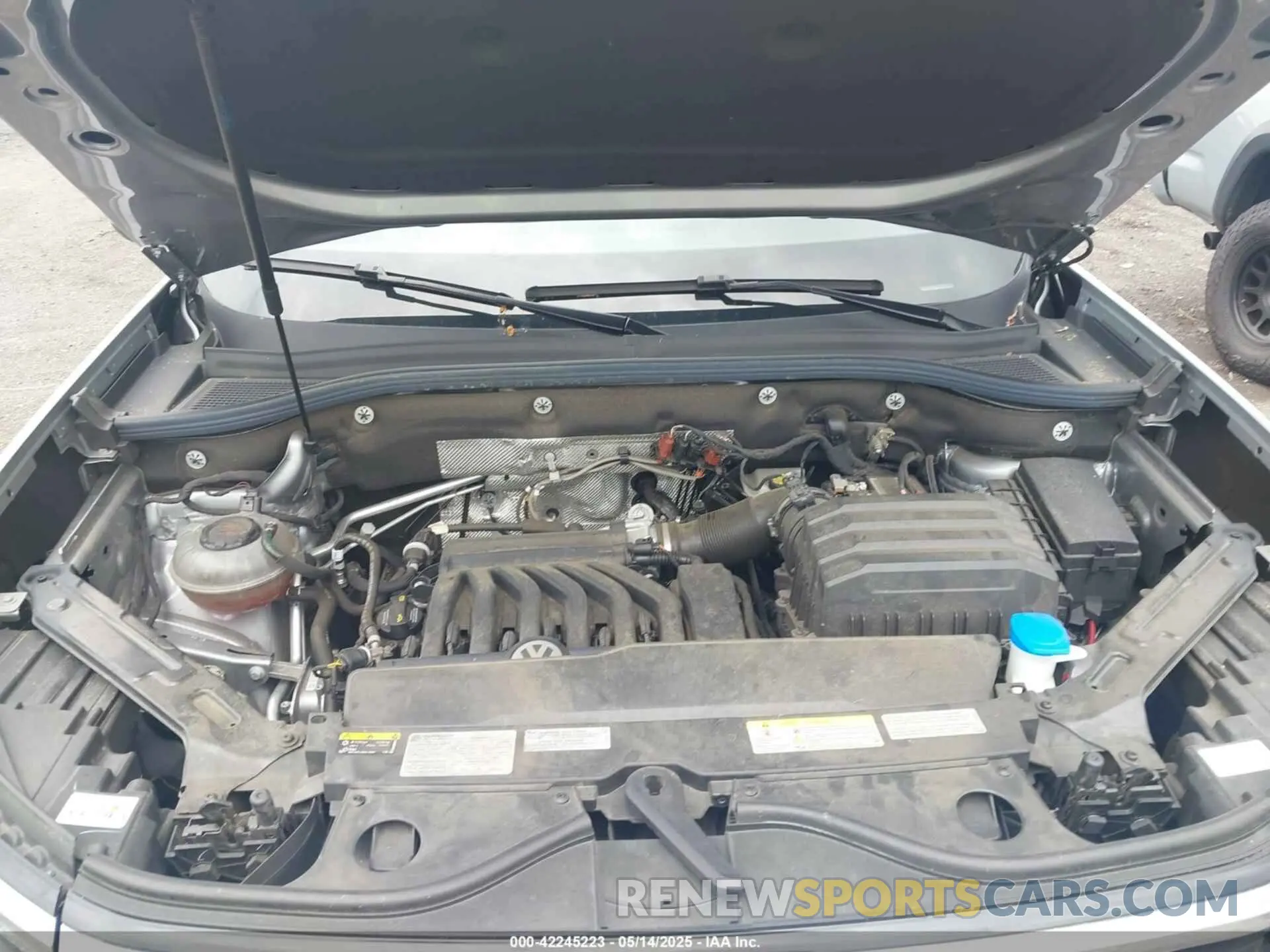 10 Photograph of a damaged car 1V2KE2CA8MC205241 VOLKSWAGEN ATLAS CROSS SPORT 2021