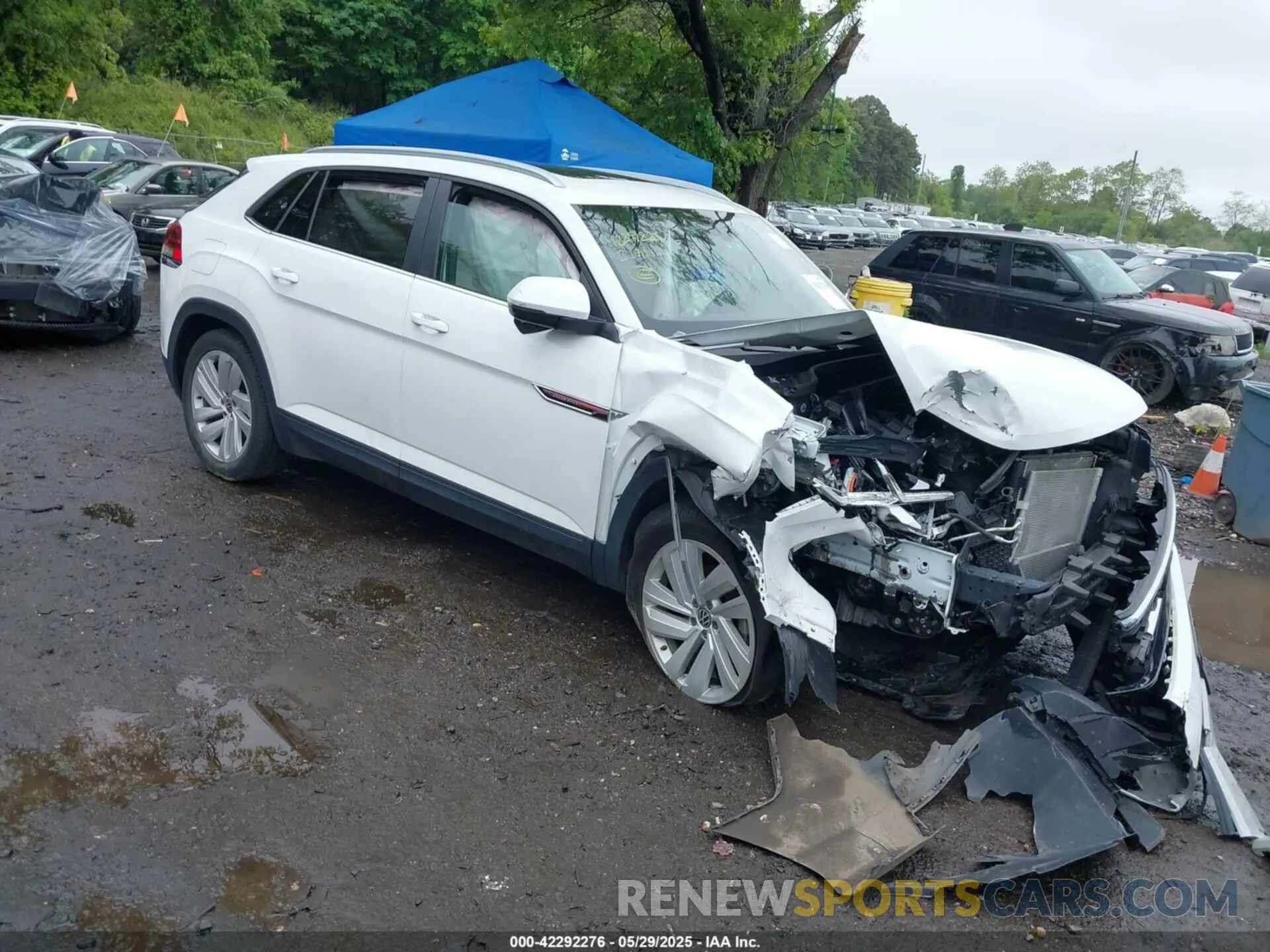 6 Photograph of a damaged car 1V2KE2CAXMC202664 VOLKSWAGEN ATLAS CROSS SPORT 2021