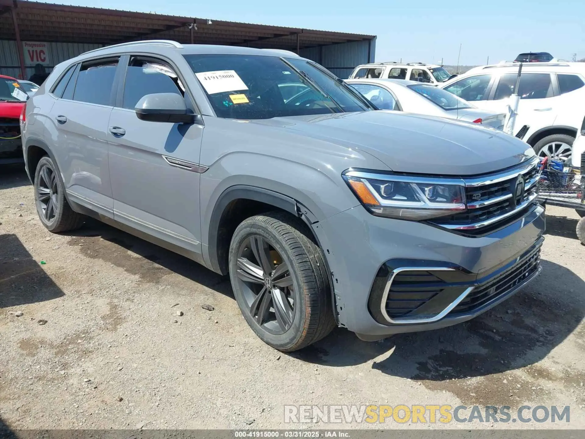 1 Photograph of a damaged car 1V2PE2CA4MC209096 VOLKSWAGEN ATLAS CROSS SPORT 2021