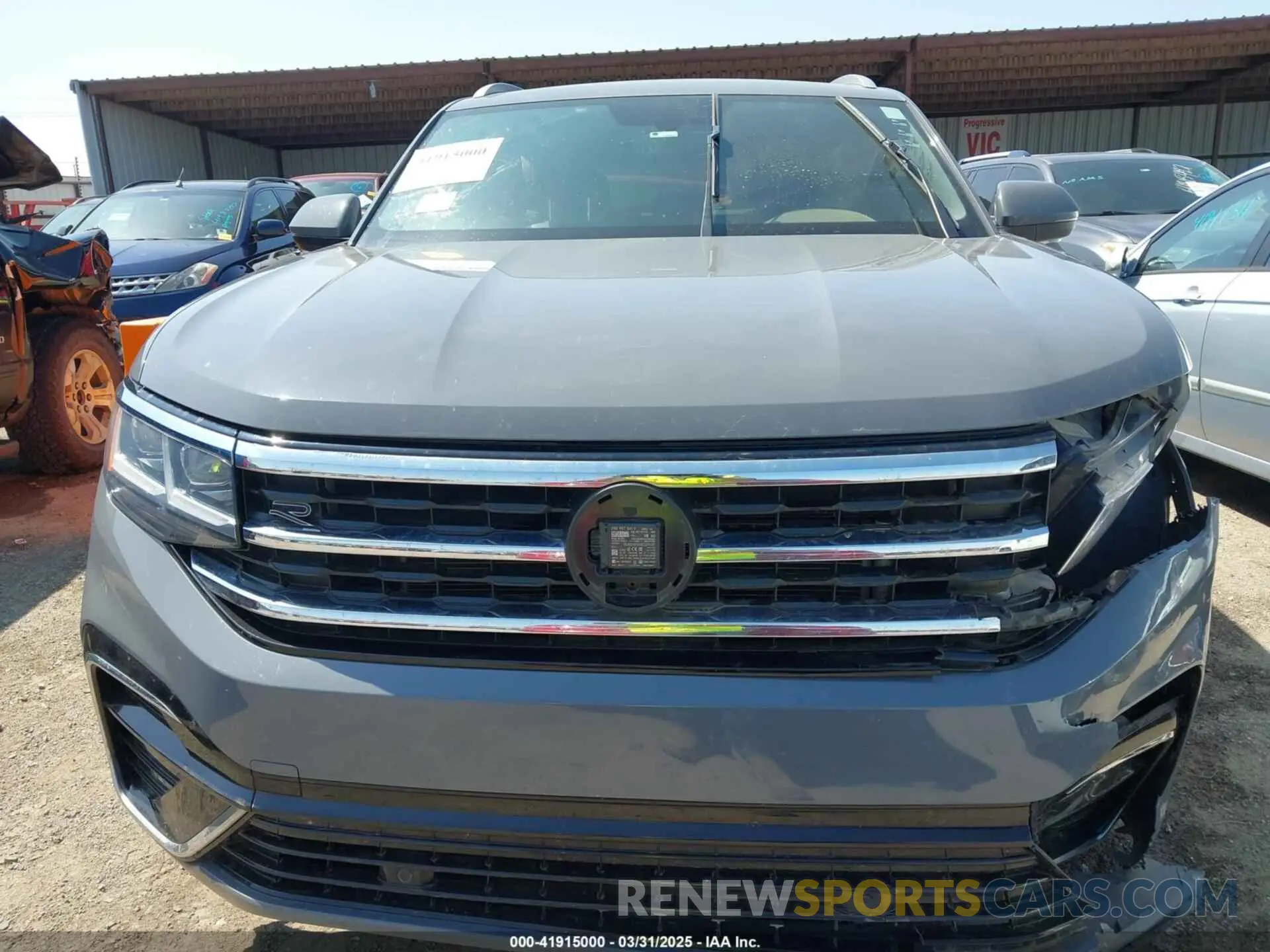 12 Photograph of a damaged car 1V2PE2CA4MC209096 VOLKSWAGEN ATLAS CROSS SPORT 2021