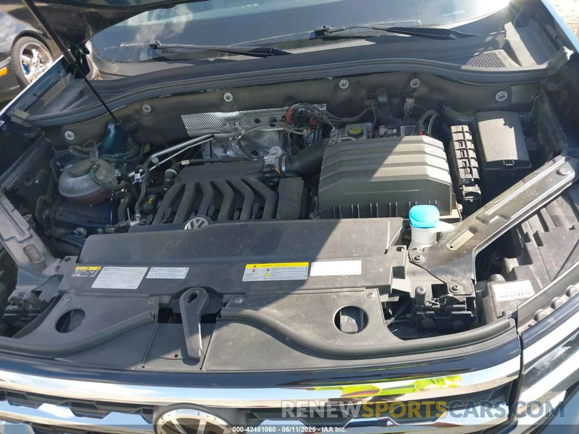 10 Photograph of a damaged car 1V2RE2CA2MC224480 VOLKSWAGEN ATLAS CROSS SPORT 2021