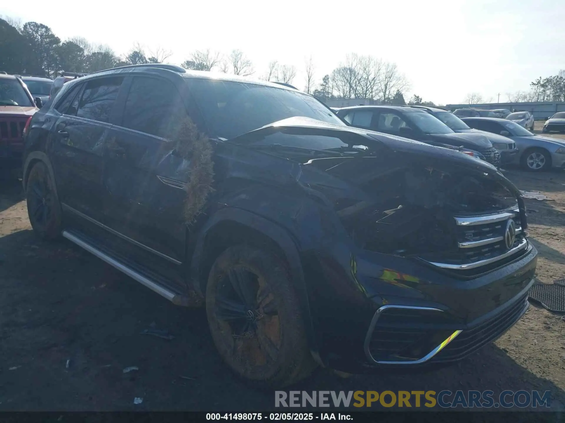 1 Photograph of a damaged car 1V2RE2CA8MC201494 VOLKSWAGEN ATLAS CROSS SPORT 2021