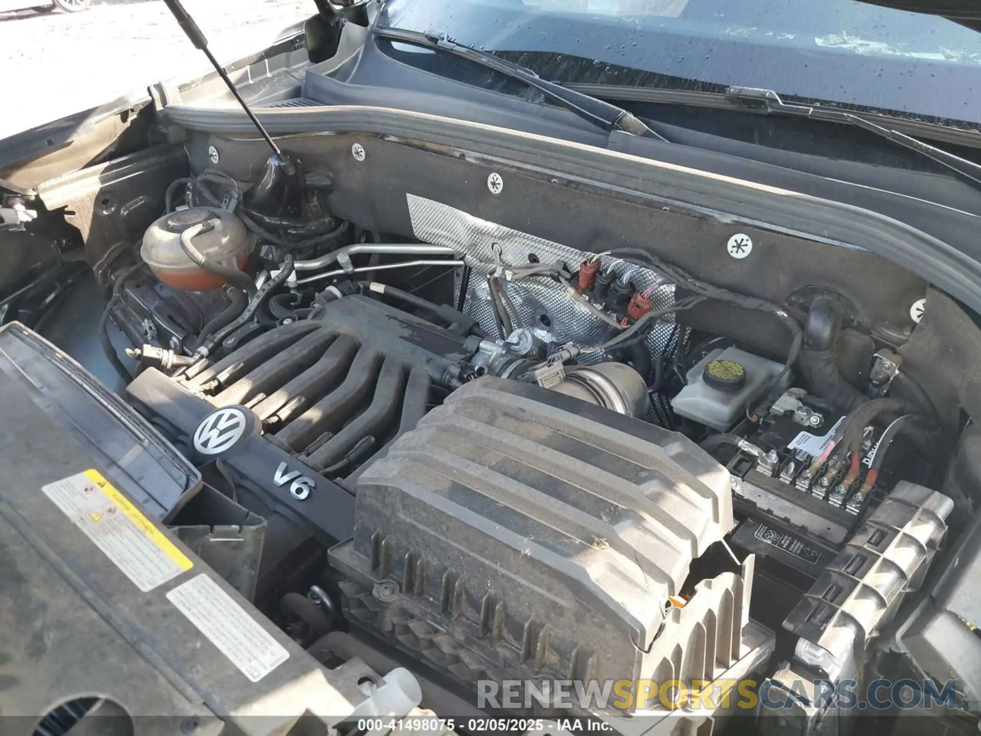 10 Photograph of a damaged car 1V2RE2CA8MC201494 VOLKSWAGEN ATLAS CROSS SPORT 2021