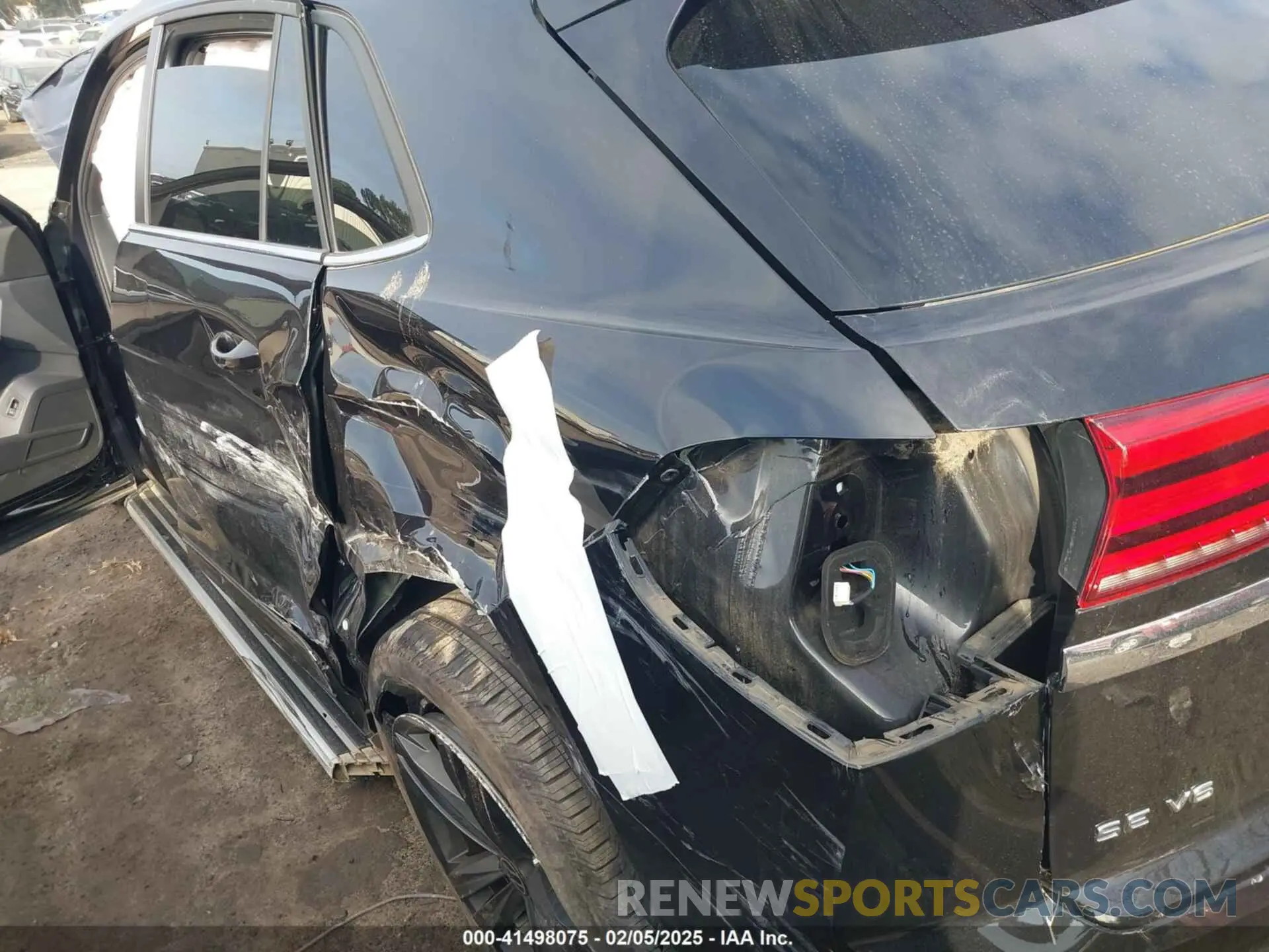 6 Photograph of a damaged car 1V2RE2CA8MC201494 VOLKSWAGEN ATLAS CROSS SPORT 2021
