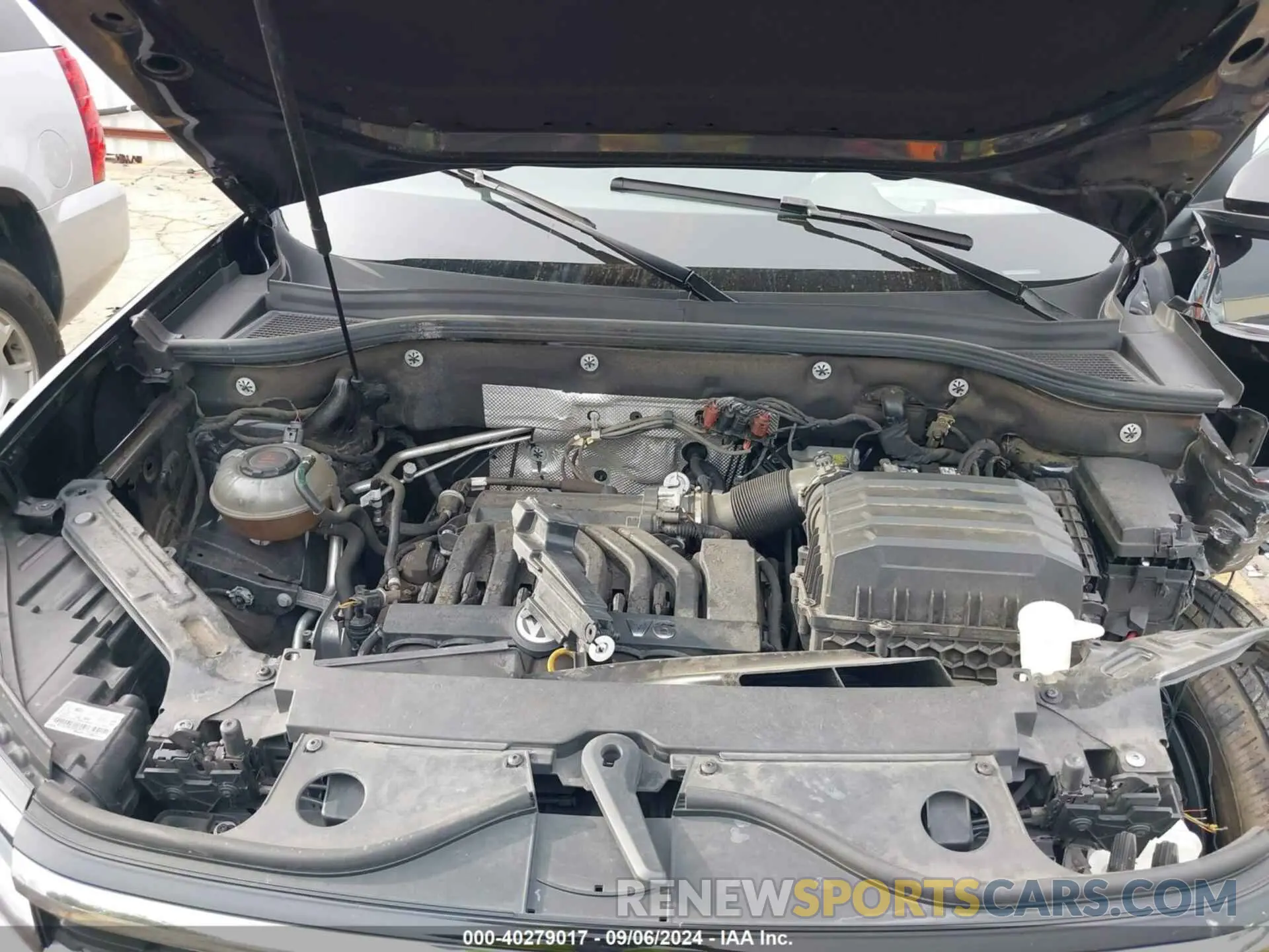 10 Photograph of a damaged car 1V2RE2CA8MC207828 VOLKSWAGEN ATLAS CROSS SPORT 2021