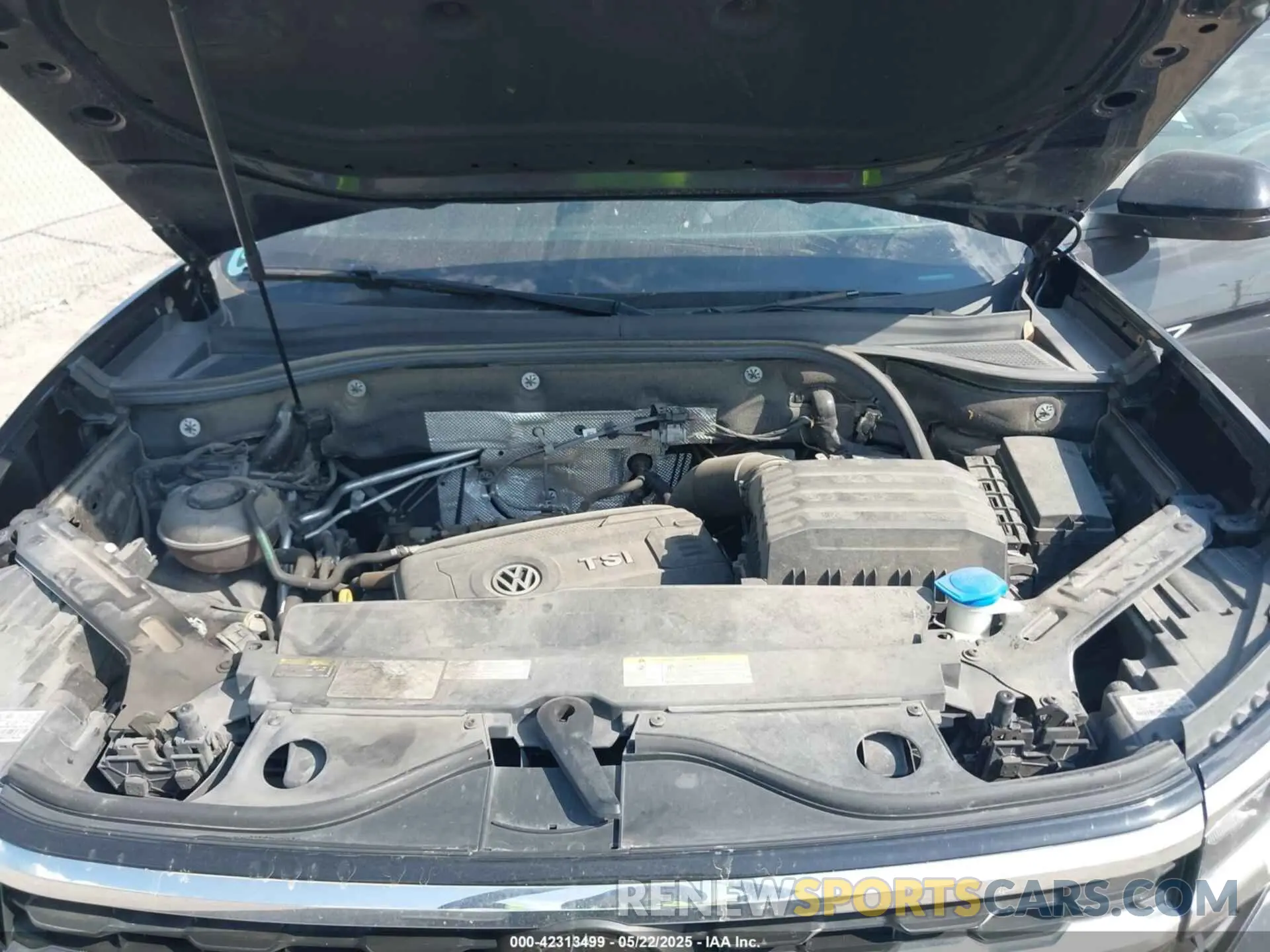 10 Photograph of a damaged car 1V2WC2CA4MC236896 VOLKSWAGEN ATLAS CROSS SPORT 2021