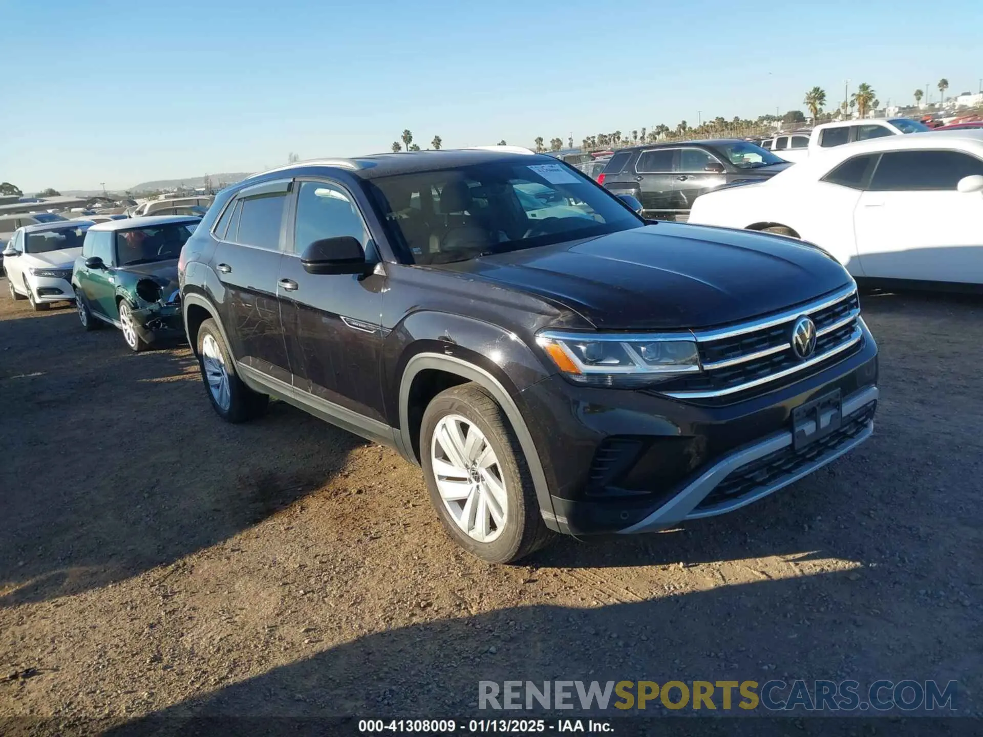 1 Photograph of a damaged car 1V2WE2CA2MC221789 VOLKSWAGEN ATLAS CROSS SPORT 2021