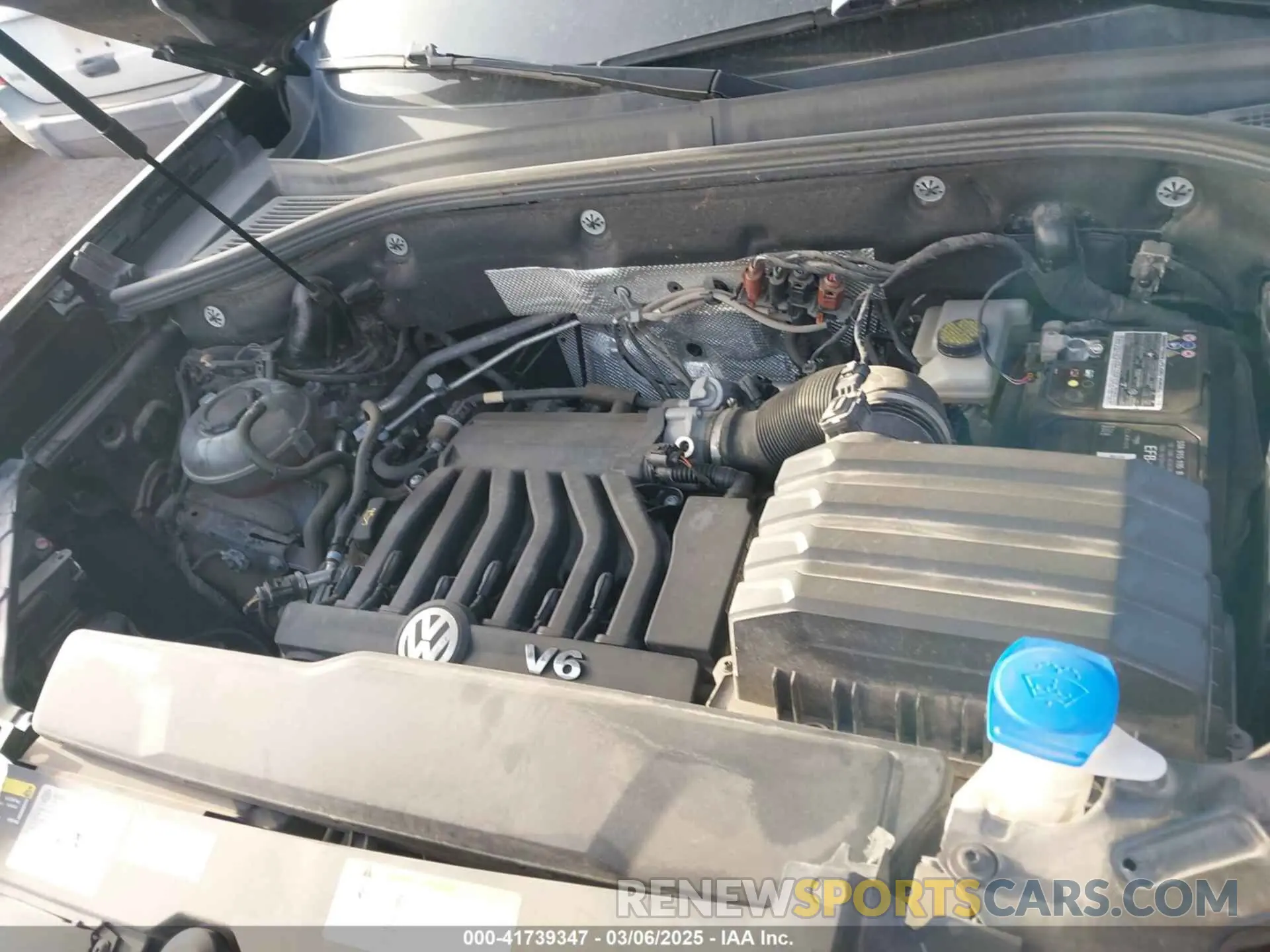 10 Photograph of a damaged car 1V2WE2CA3MC240934 VOLKSWAGEN ATLAS CROSS SPORT 2021