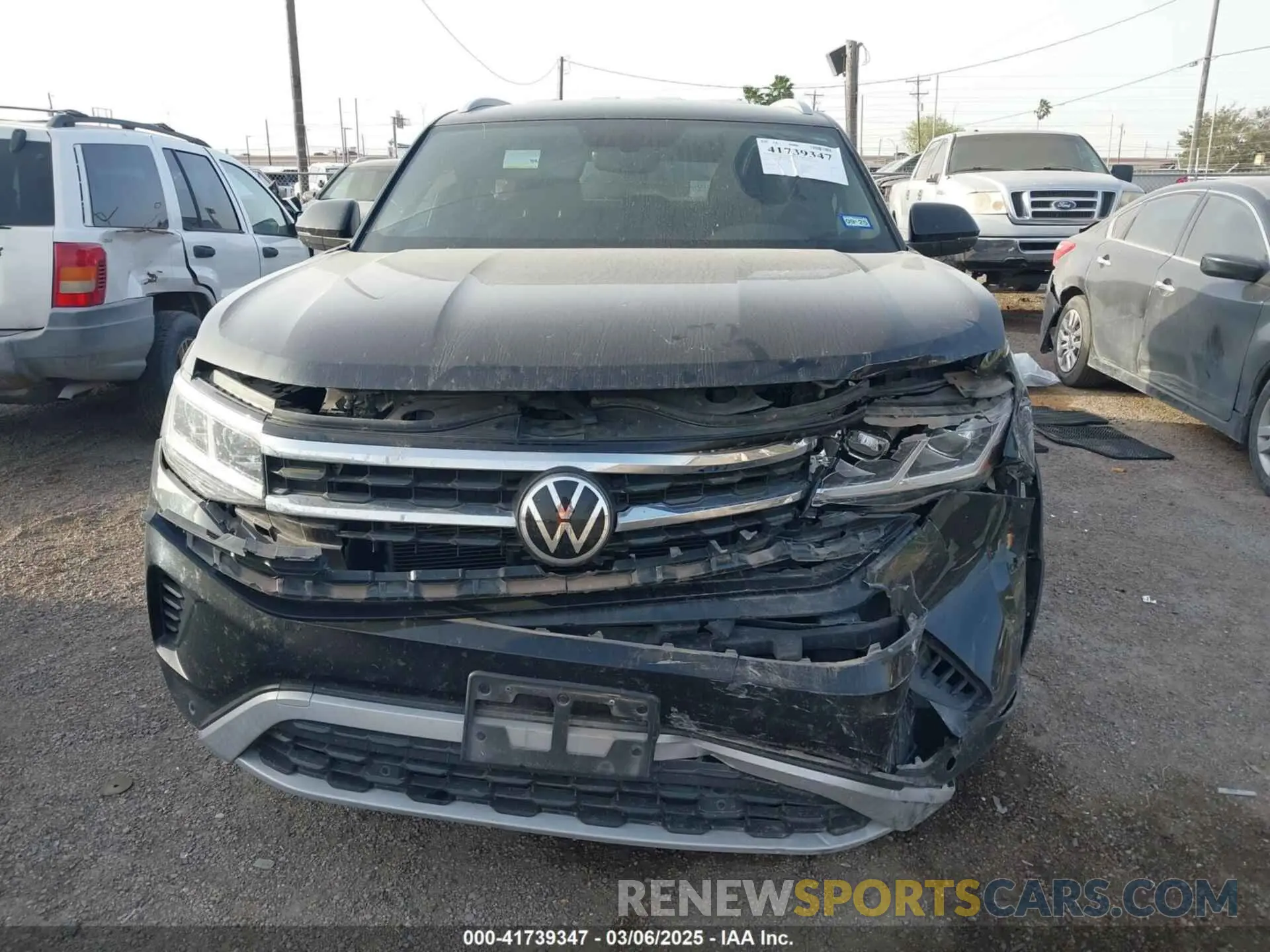 12 Photograph of a damaged car 1V2WE2CA3MC240934 VOLKSWAGEN ATLAS CROSS SPORT 2021
