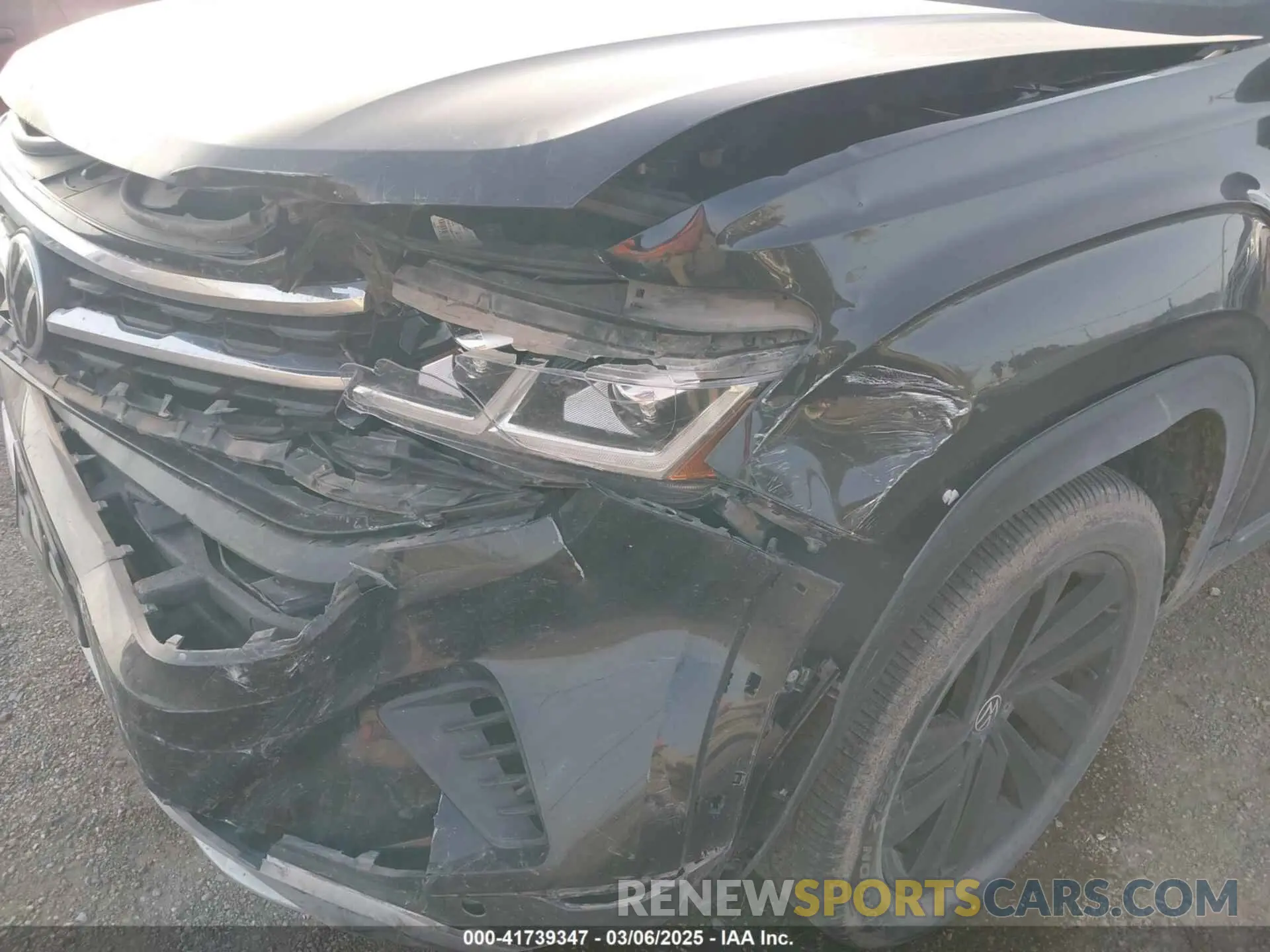 6 Photograph of a damaged car 1V2WE2CA3MC240934 VOLKSWAGEN ATLAS CROSS SPORT 2021