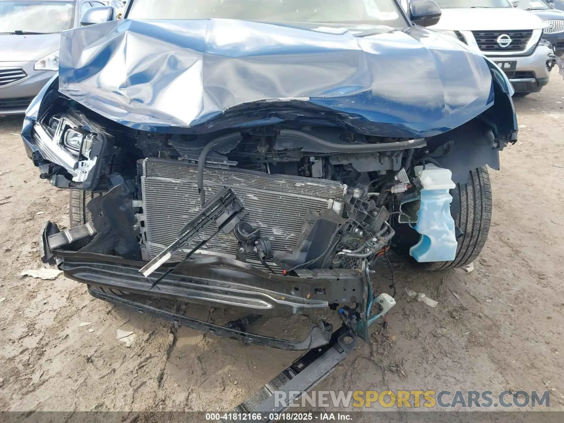 6 Photograph of a damaged car 1V2HE2CAXNC224787 VOLKSWAGEN ATLAS CROSS SPORT 2022