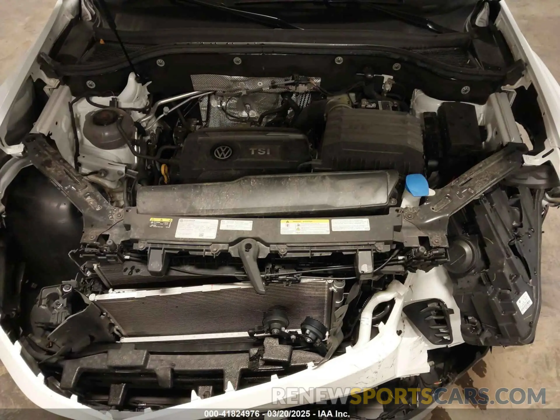 10 Photograph of a damaged car 1V2KC2CA4NC214204 VOLKSWAGEN ATLAS CROSS SPORT 2022