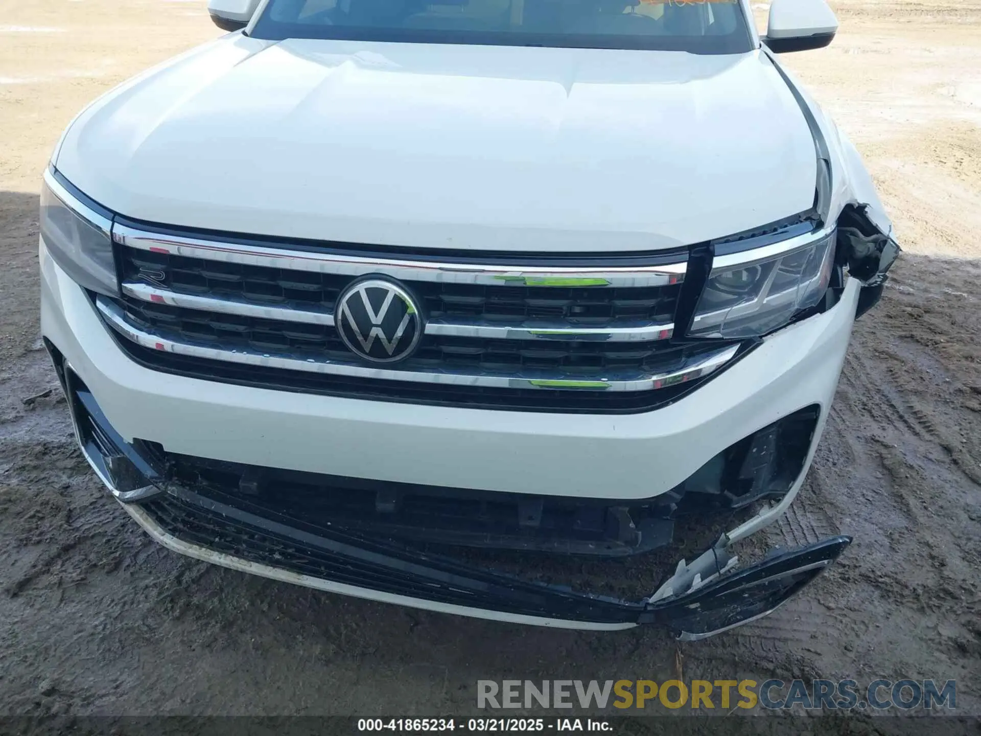 6 Photograph of a damaged car 1V2SE2CA2NC206614 VOLKSWAGEN ATLAS CROSS SPORT 2022
