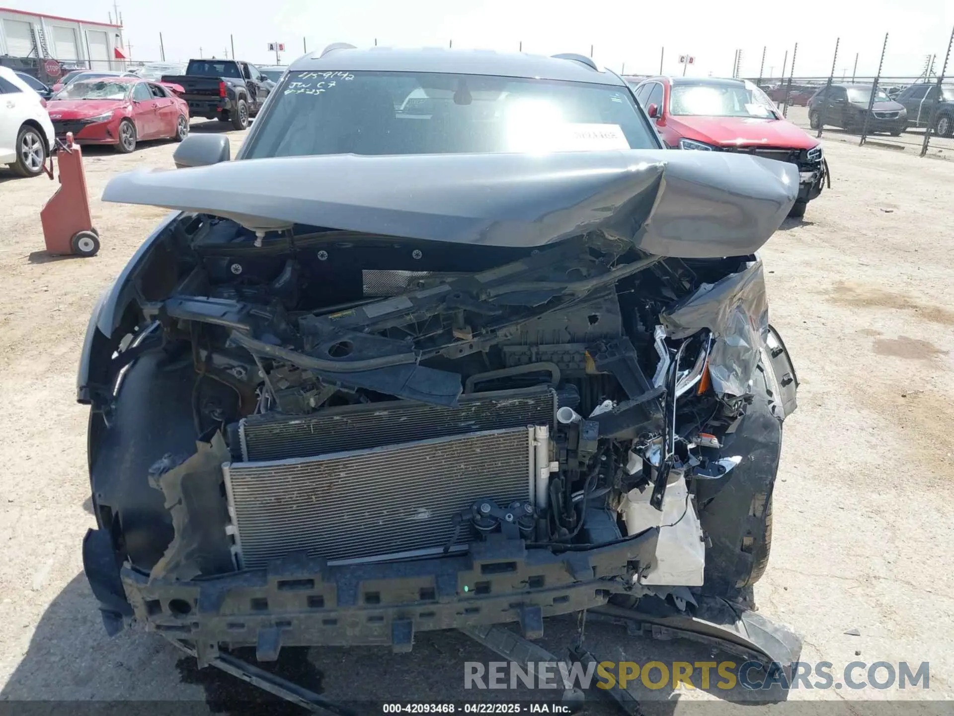 11 Photograph of a damaged car 1V2WC2CA8NC215017 VOLKSWAGEN ATLAS CROSS SPORT 2022