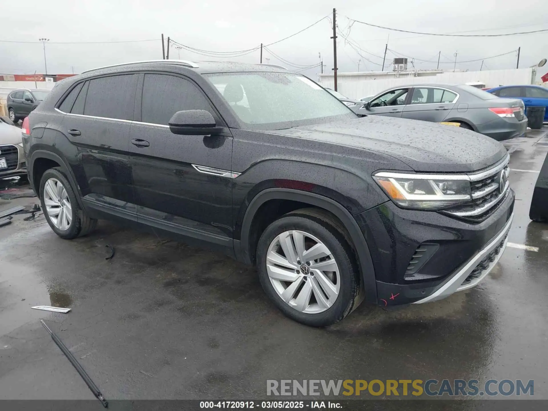 1 Photograph of a damaged car 1V2WE2CA3NC203707 VOLKSWAGEN ATLAS CROSS SPORT 2022