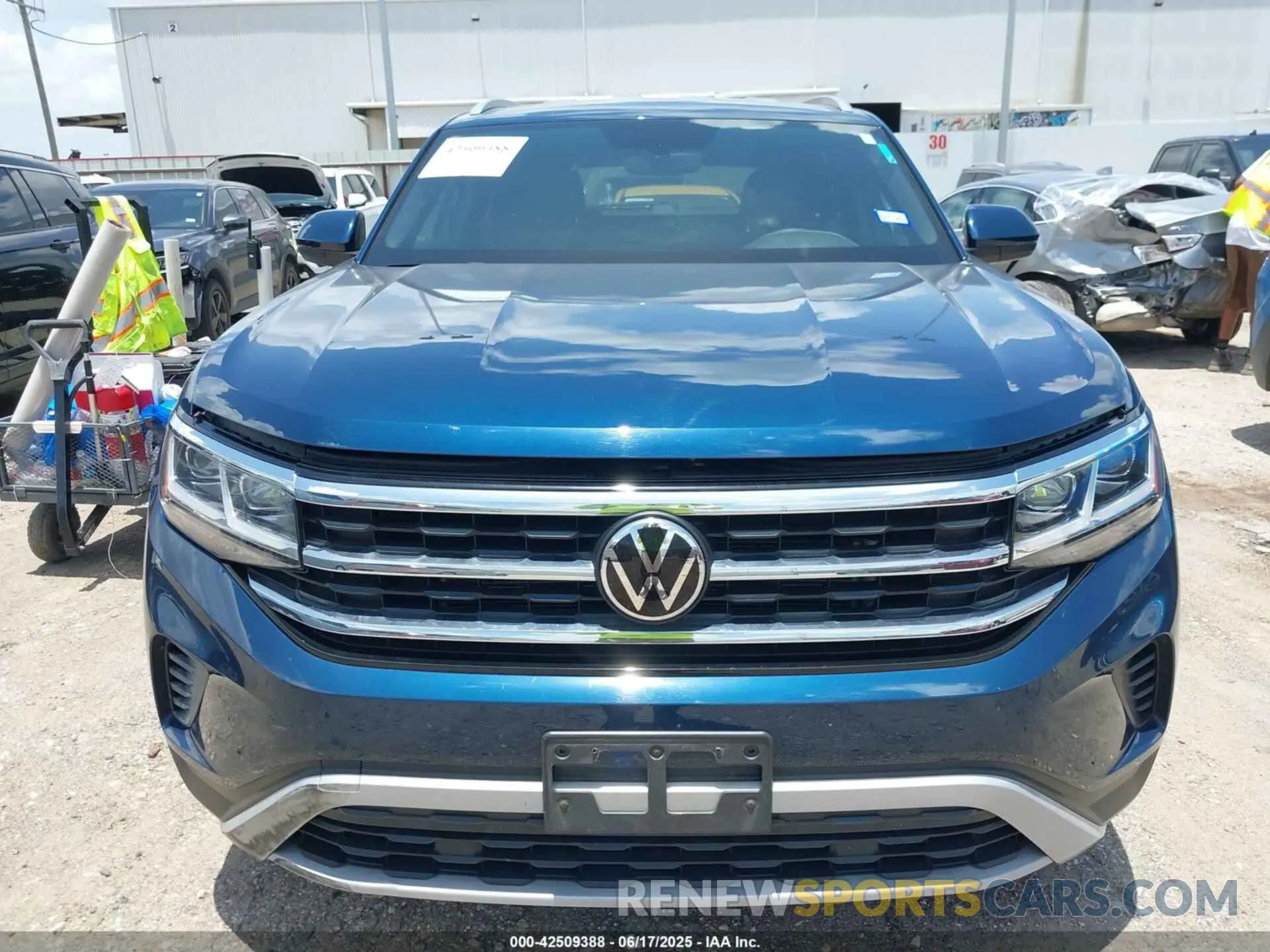 13 Photograph of a damaged car 1V2DC2CA6PC202678 VOLKSWAGEN ATLAS CROSS SPORT 2023