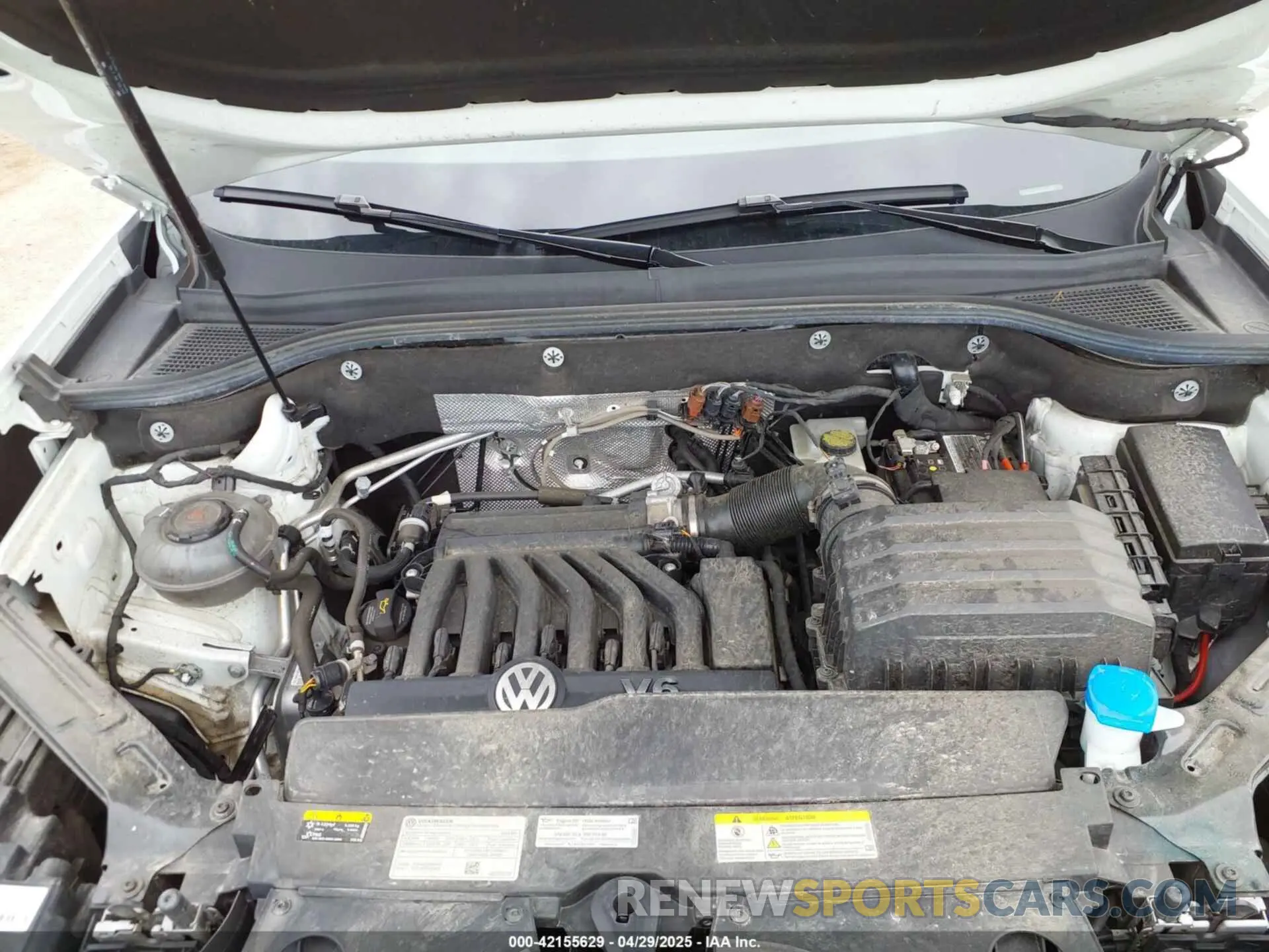 10 Photograph of a damaged car 1V2FE2CA8PC221736 VOLKSWAGEN ATLAS CROSS SPORT 2023