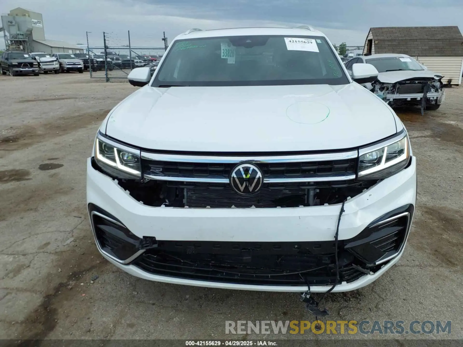 12 Photograph of a damaged car 1V2FE2CA8PC221736 VOLKSWAGEN ATLAS CROSS SPORT 2023
