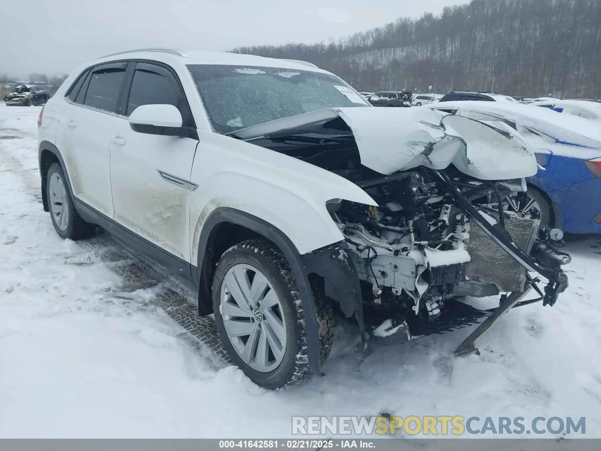 1 Photograph of a damaged car 1V2HC2CA3PC229077 VOLKSWAGEN ATLAS CROSS SPORT 2023