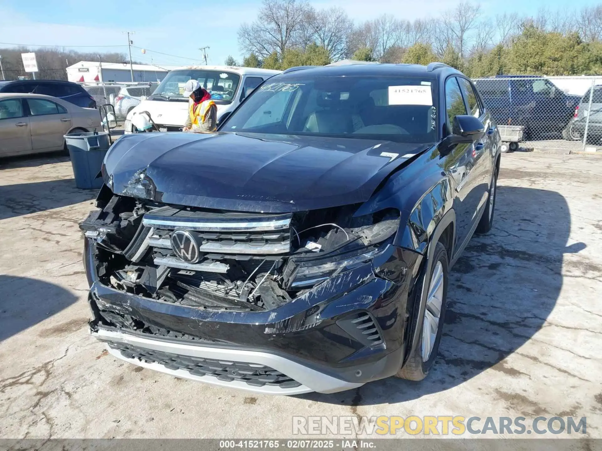 2 Photograph of a damaged car 1V2HC2CA9PC204815 VOLKSWAGEN ATLAS CROSS SPORT 2023