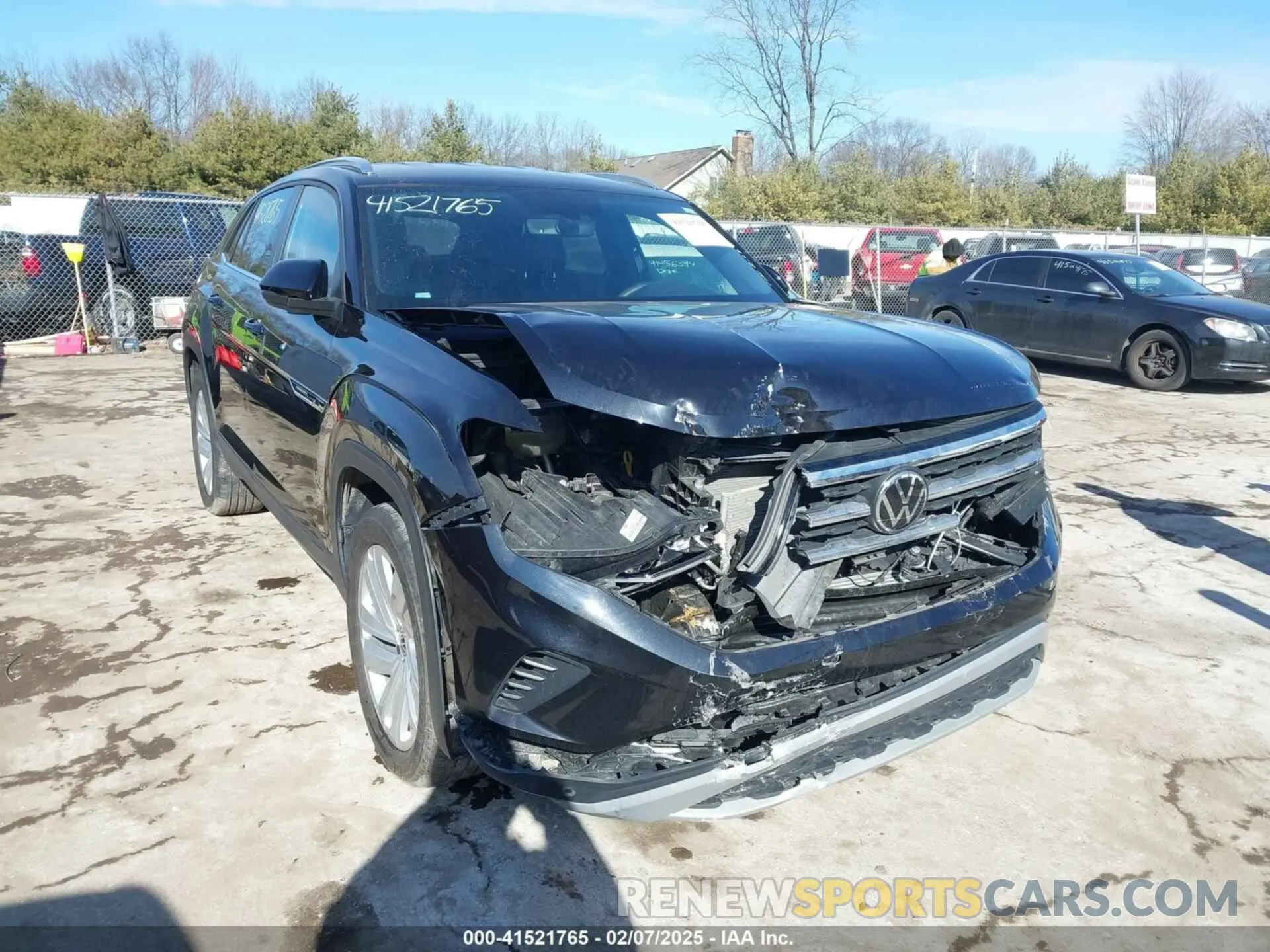 6 Photograph of a damaged car 1V2HC2CA9PC204815 VOLKSWAGEN ATLAS CROSS SPORT 2023