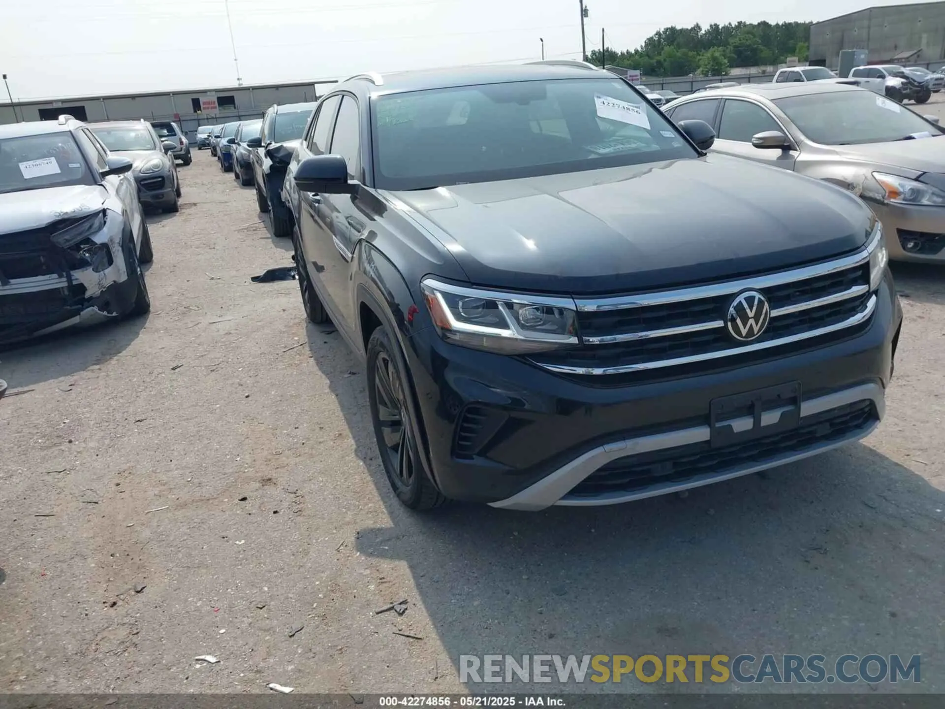 1 Photograph of a damaged car 1V2JE2CA6PC201320 VOLKSWAGEN ATLAS CROSS SPORT 2023