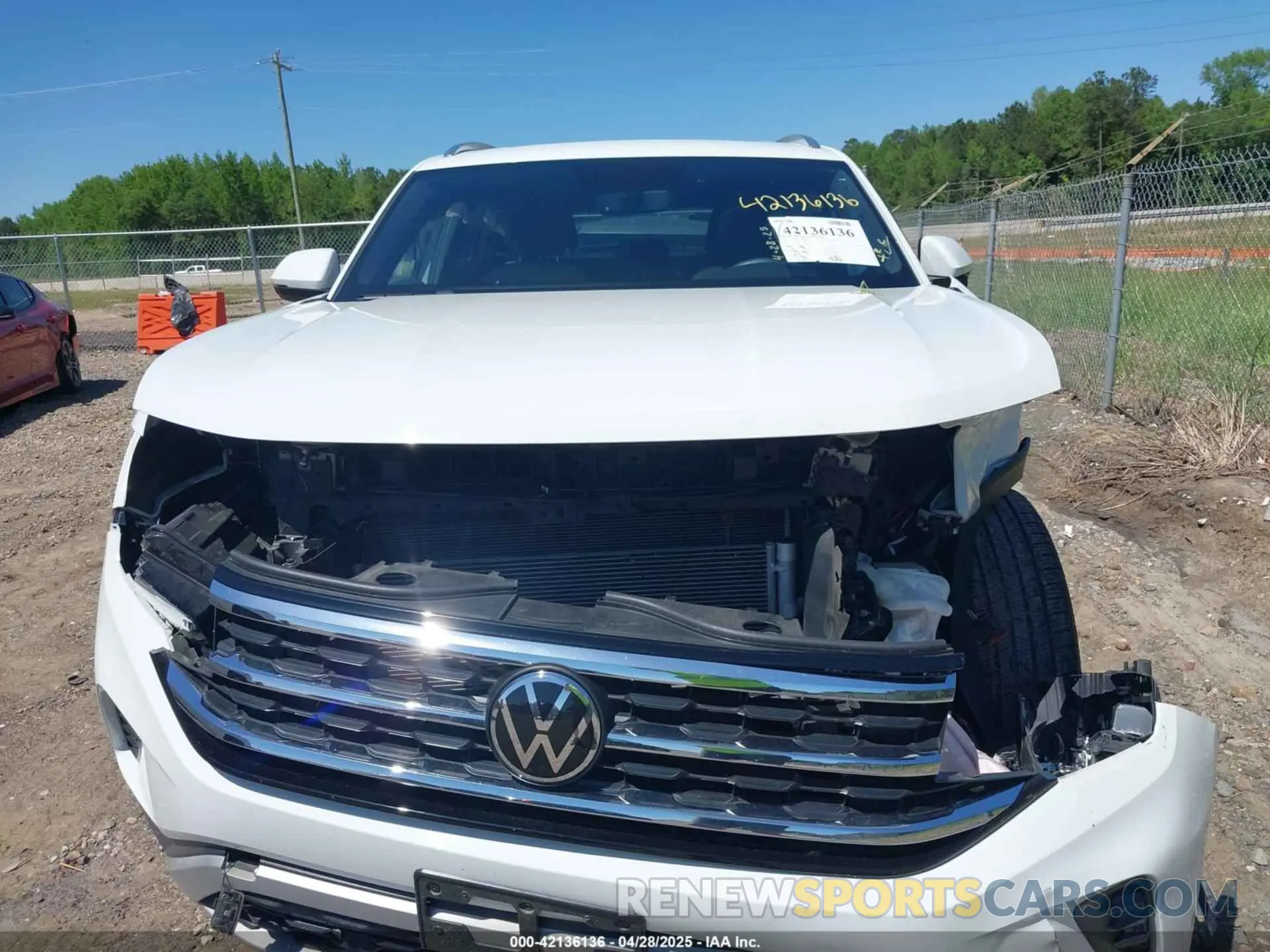 12 Photograph of a damaged car 1V2KC2CA2PC220778 VOLKSWAGEN ATLAS CROSS SPORT 2023