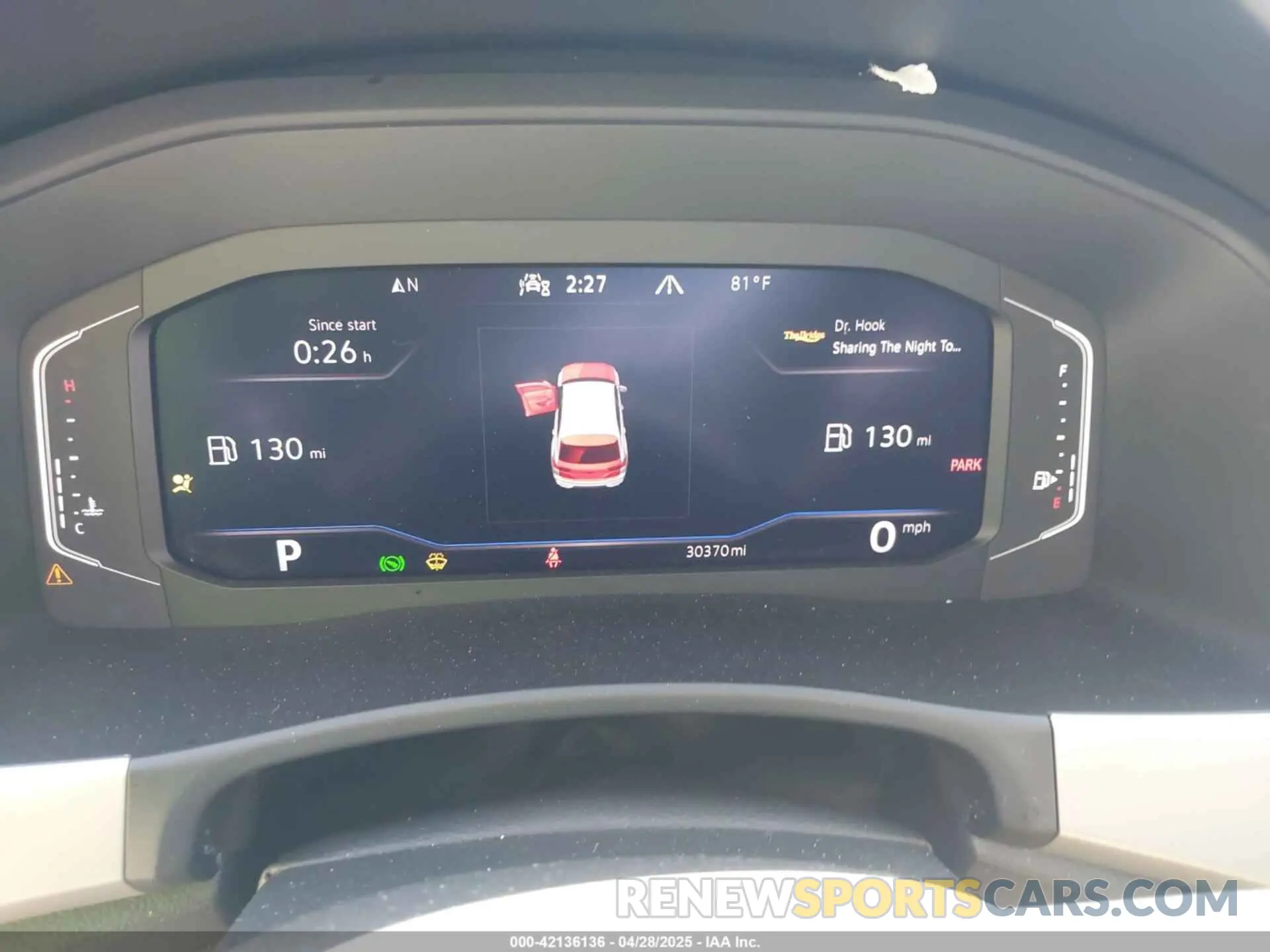 7 Photograph of a damaged car 1V2KC2CA2PC220778 VOLKSWAGEN ATLAS CROSS SPORT 2023
