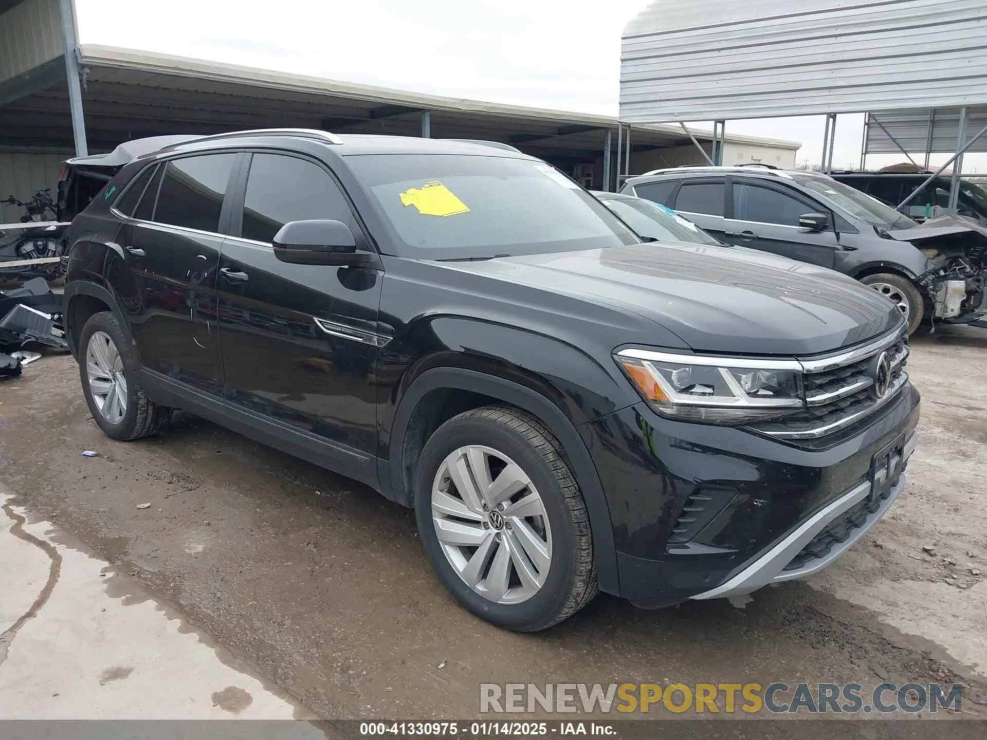1 Photograph of a damaged car 1V2KE2CA8PC225834 VOLKSWAGEN ATLAS CROSS SPORT 2023