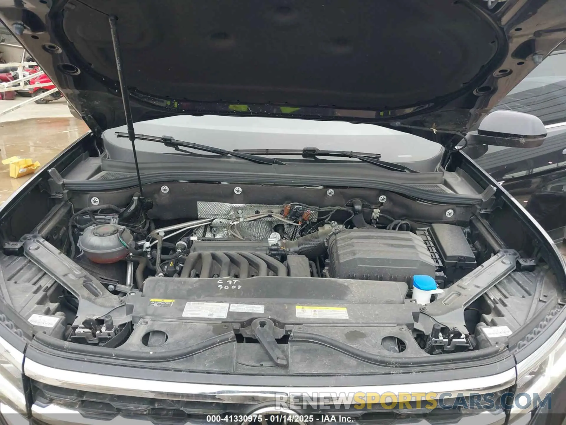 10 Photograph of a damaged car 1V2KE2CA8PC225834 VOLKSWAGEN ATLAS CROSS SPORT 2023