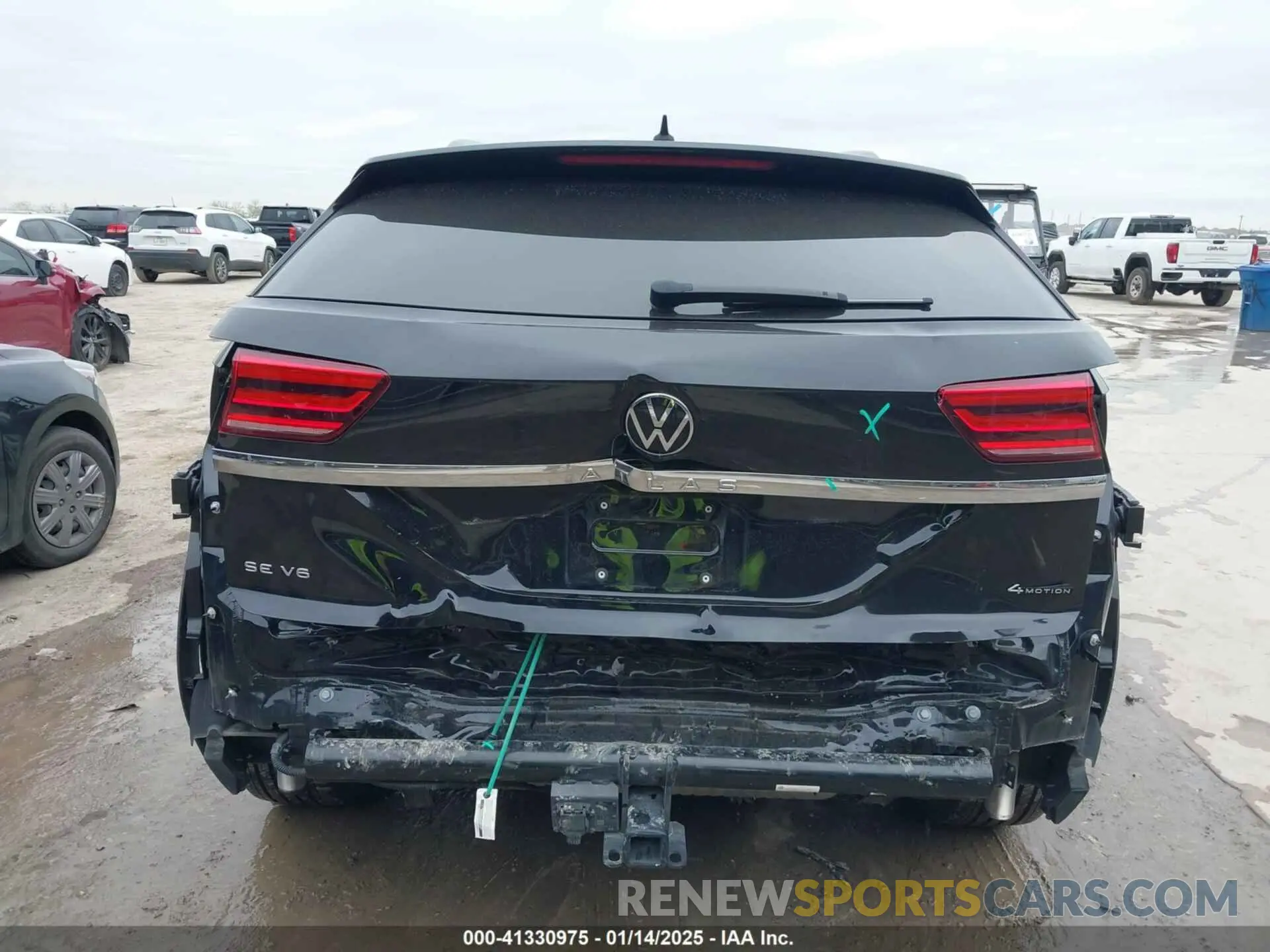 16 Photograph of a damaged car 1V2KE2CA8PC225834 VOLKSWAGEN ATLAS CROSS SPORT 2023