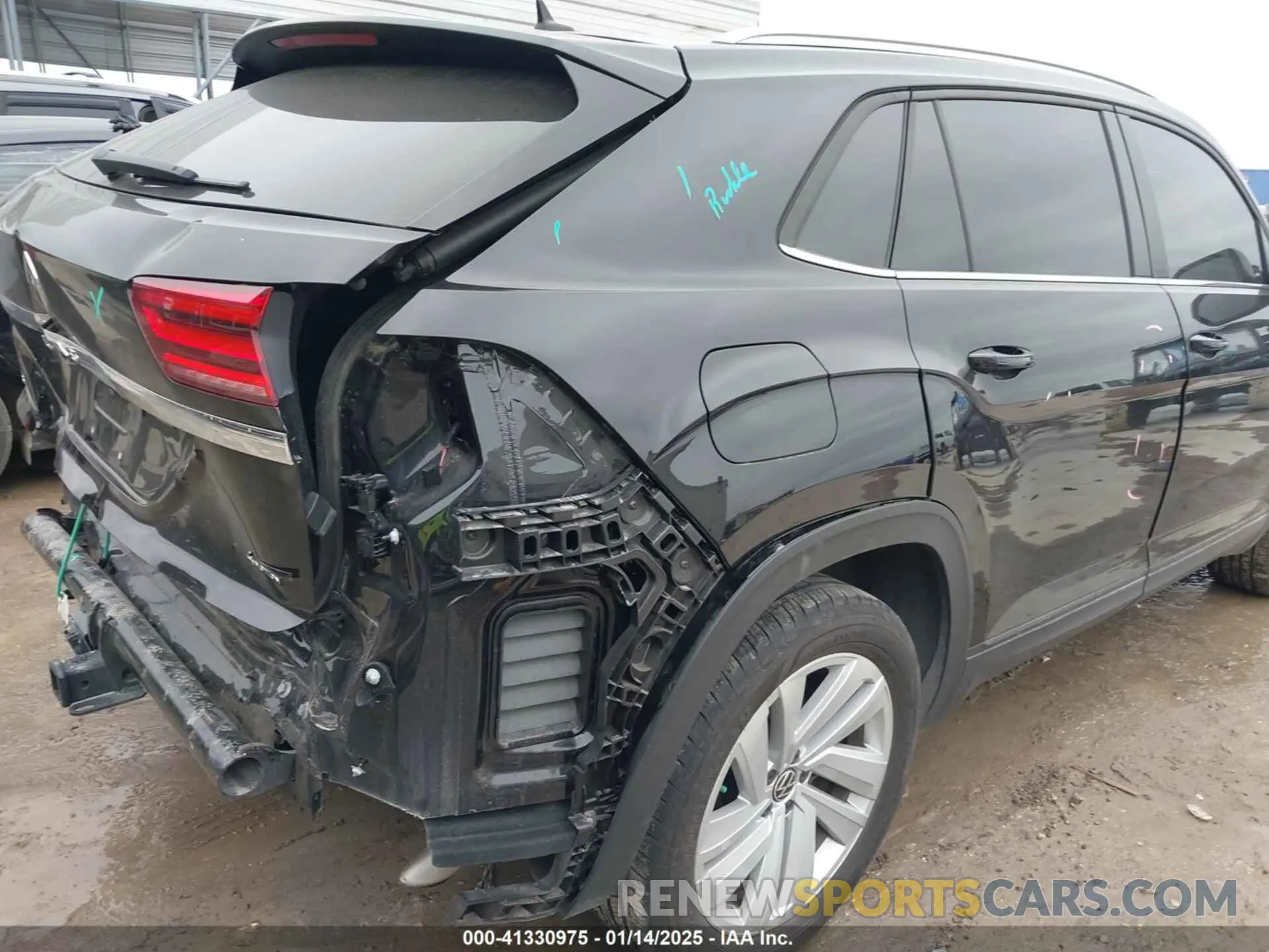 6 Photograph of a damaged car 1V2KE2CA8PC225834 VOLKSWAGEN ATLAS CROSS SPORT 2023